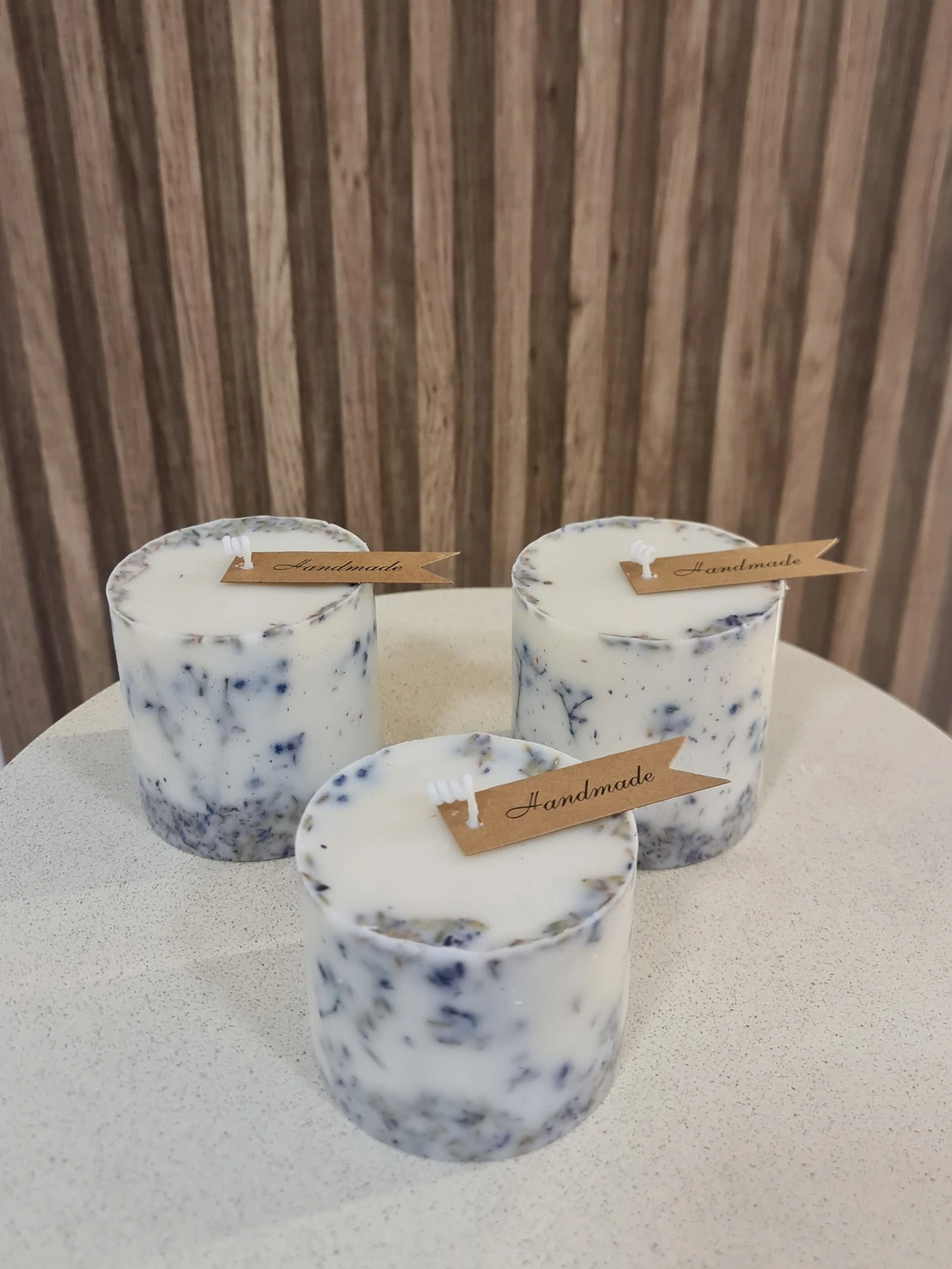 Svijeća Raw lavender — slika 5