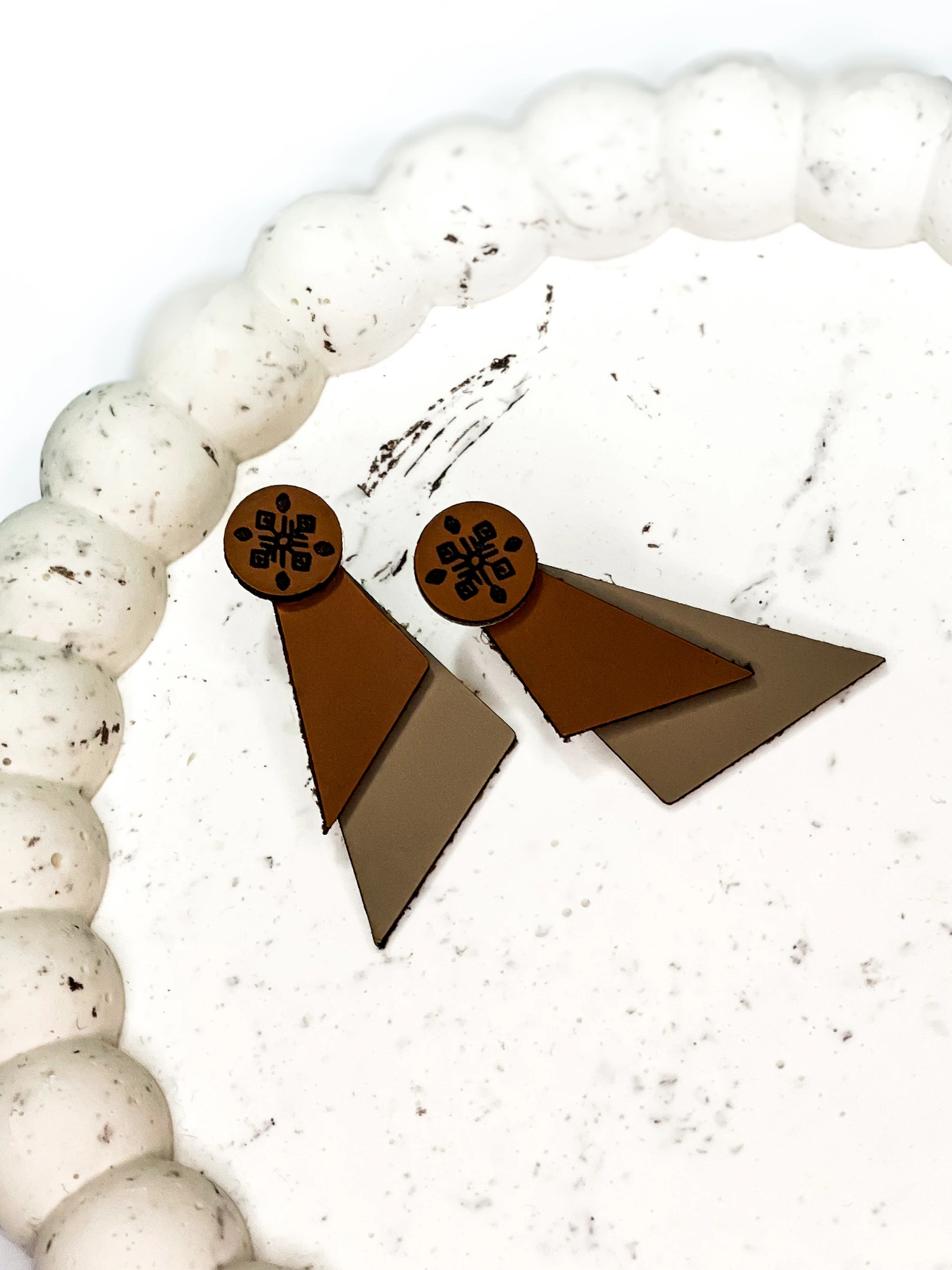 Naušnice ORNAMENT Fragments — slika 12