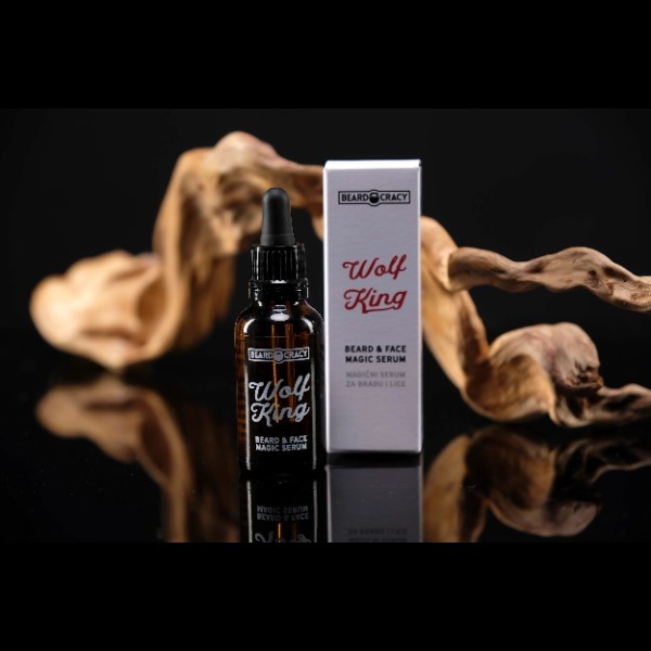 Wolf King magic serum for beard & face