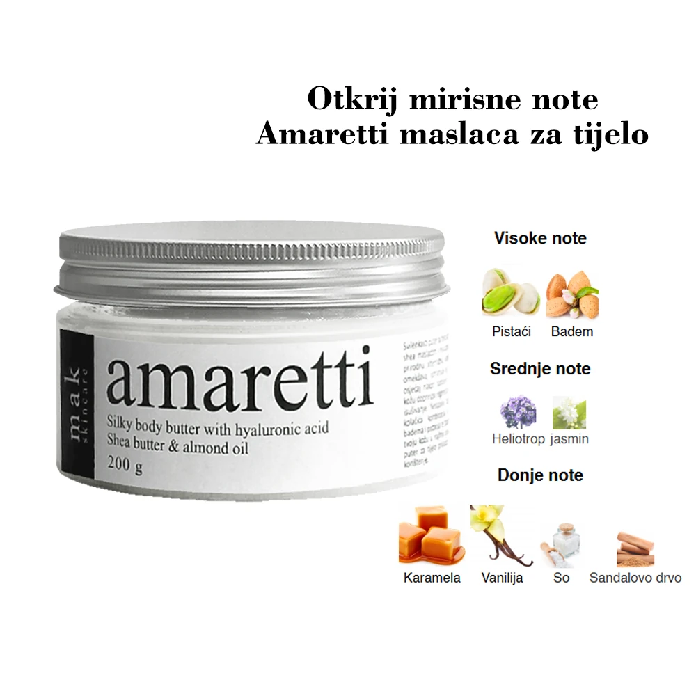 Amaretti maslac za tijelo — slika 4