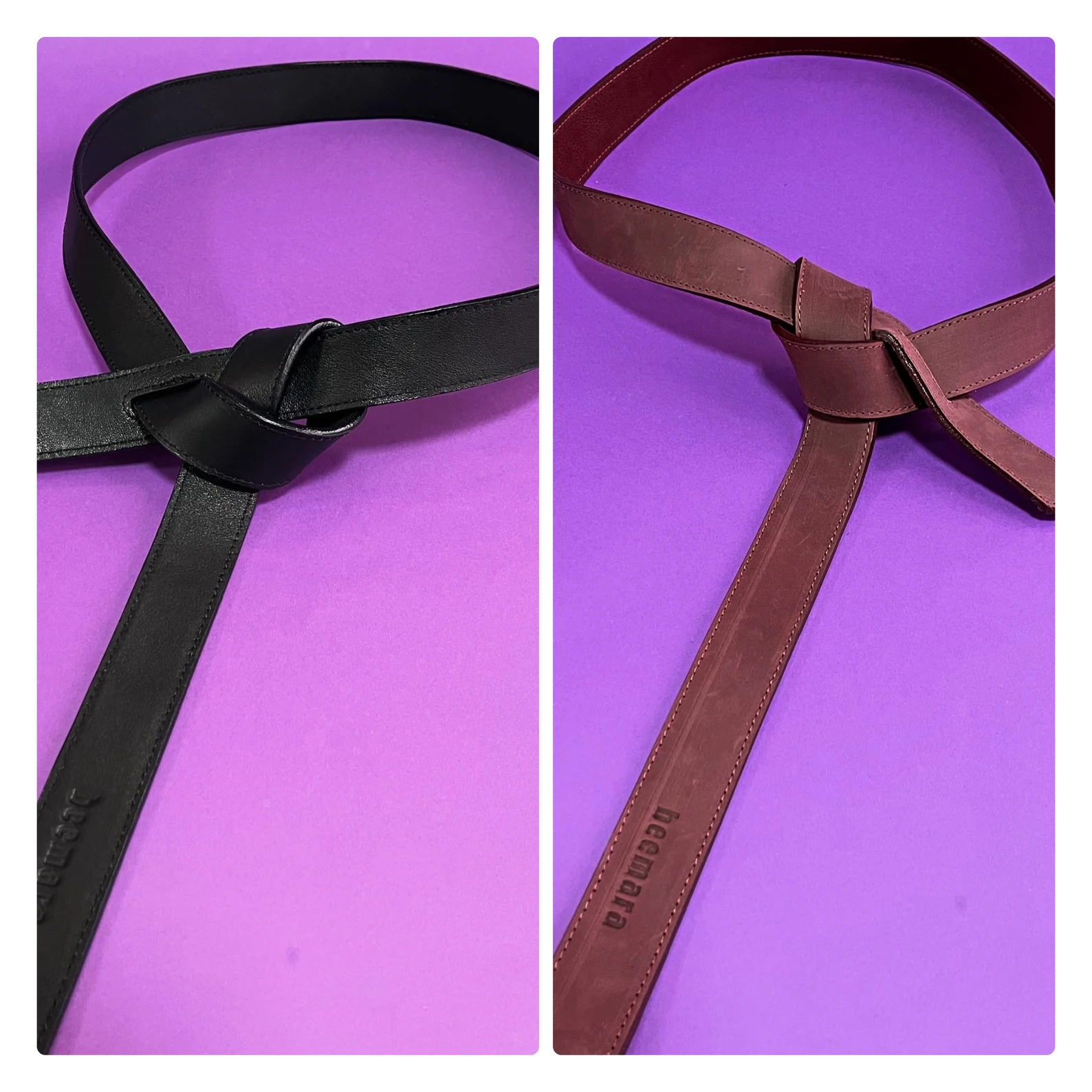 Beemara uski kaiš  na vezanje / wrap belt — slika 3