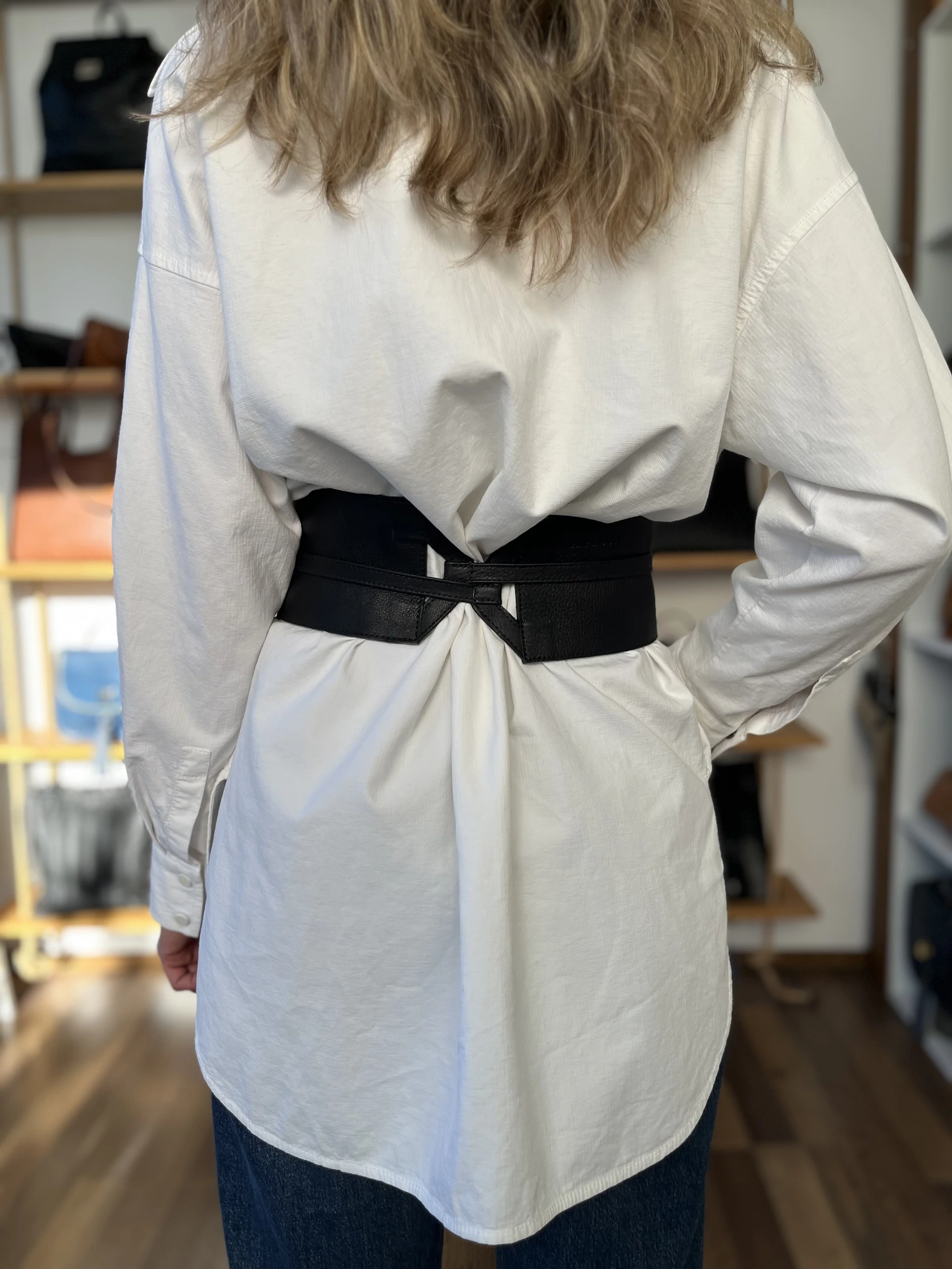 Beemara široki kaiš na vezanje / wrap belt — slika 6