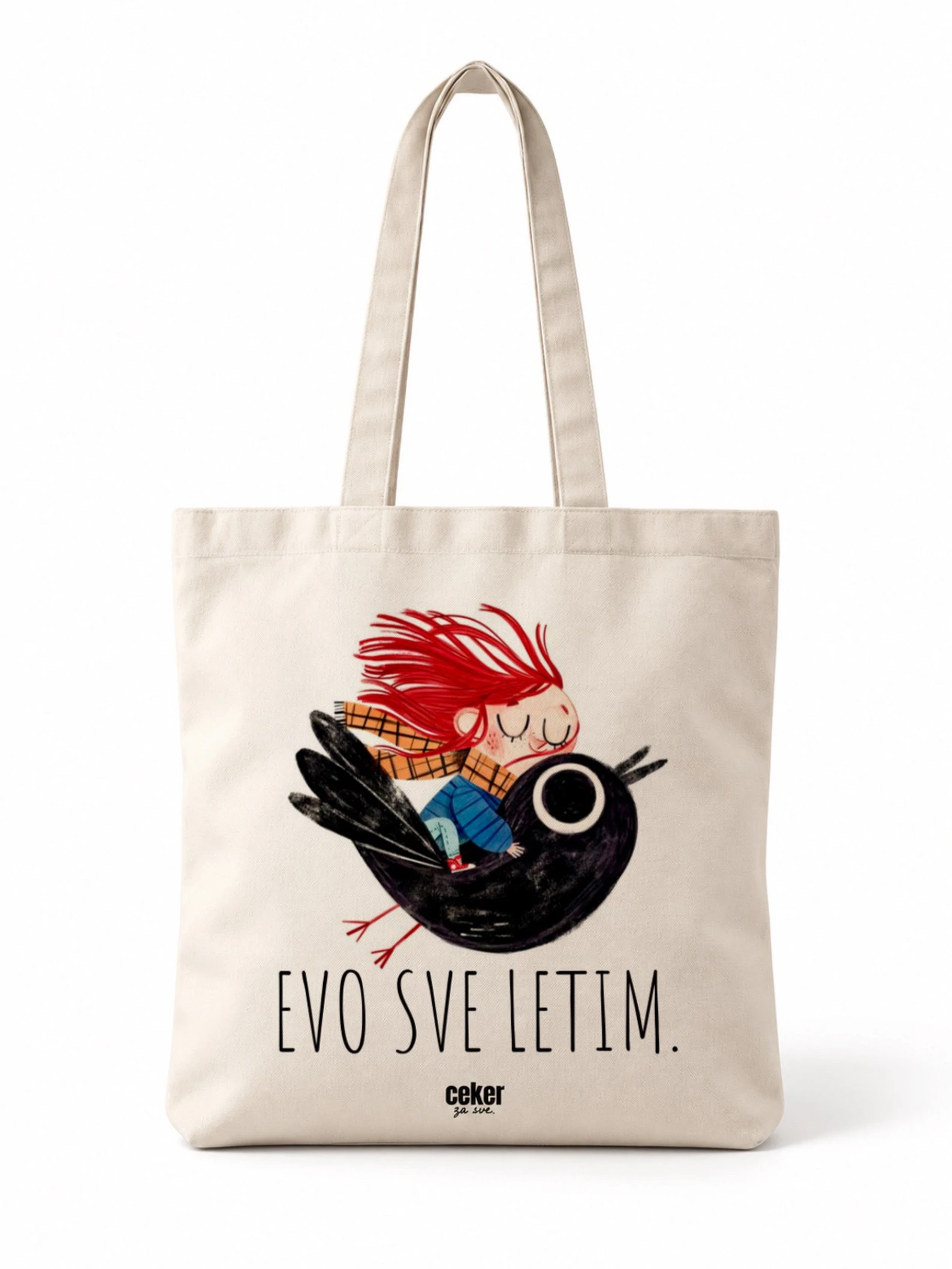 Evo sve letim • natur bež ceker