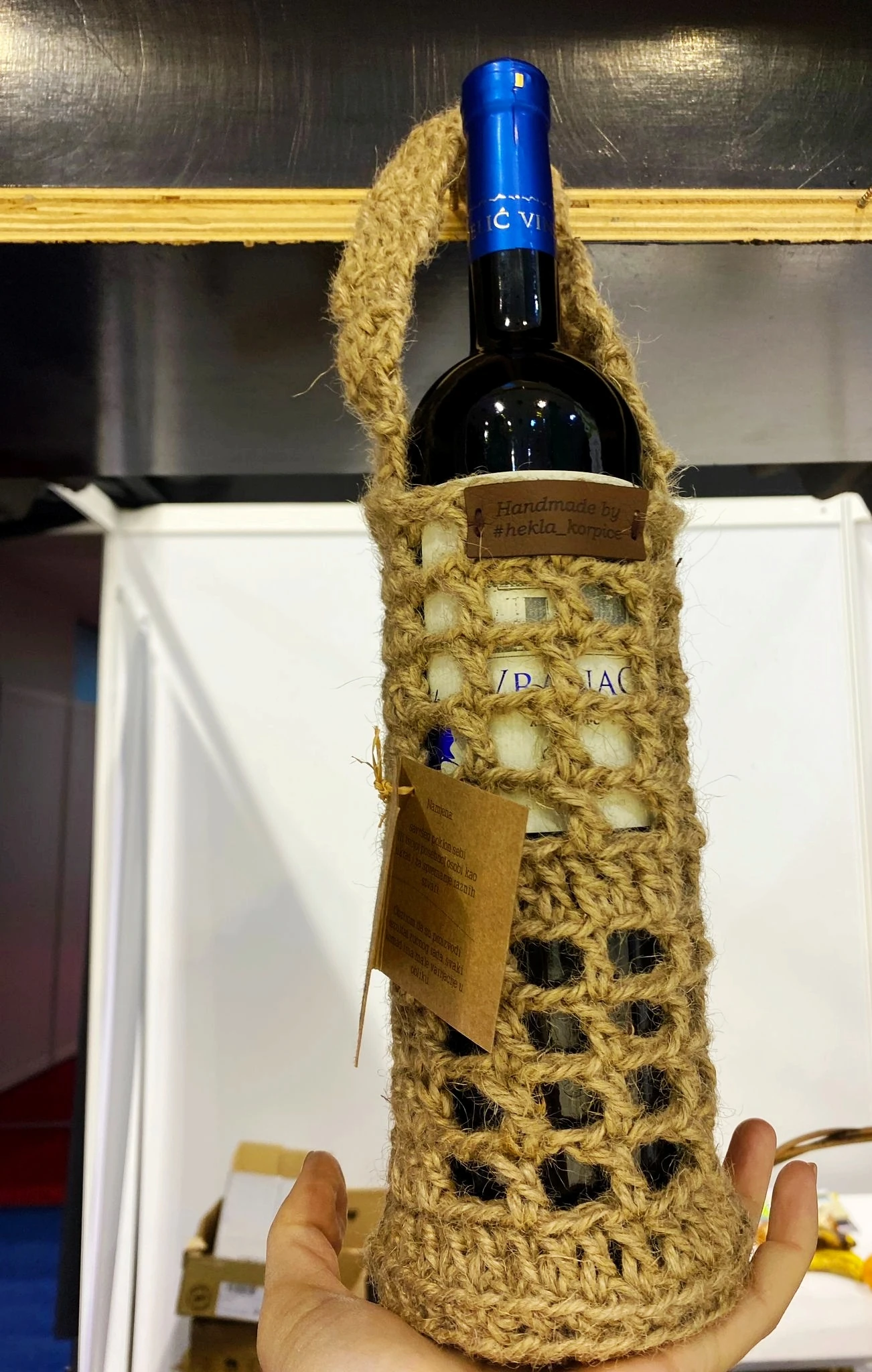 Obuci bocu Crochet Bottle Holder — slika 5