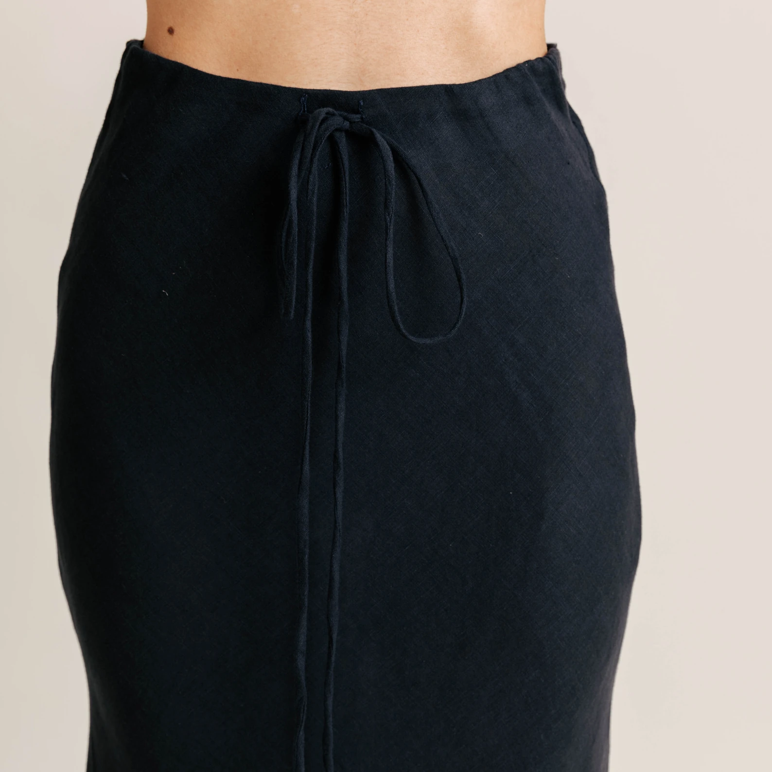Riva Linen Slip Skirt — slika 6