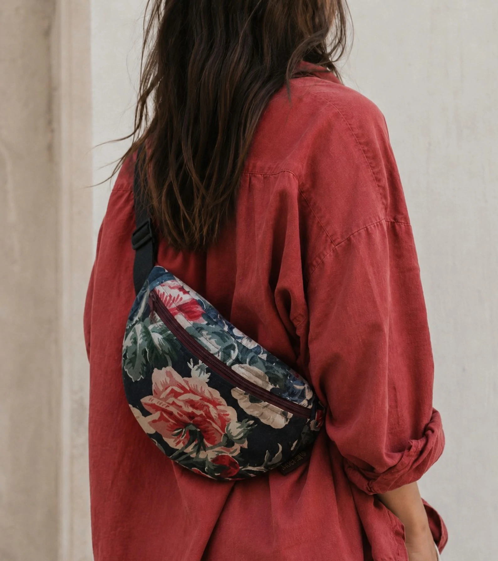 Upcycled hip bag