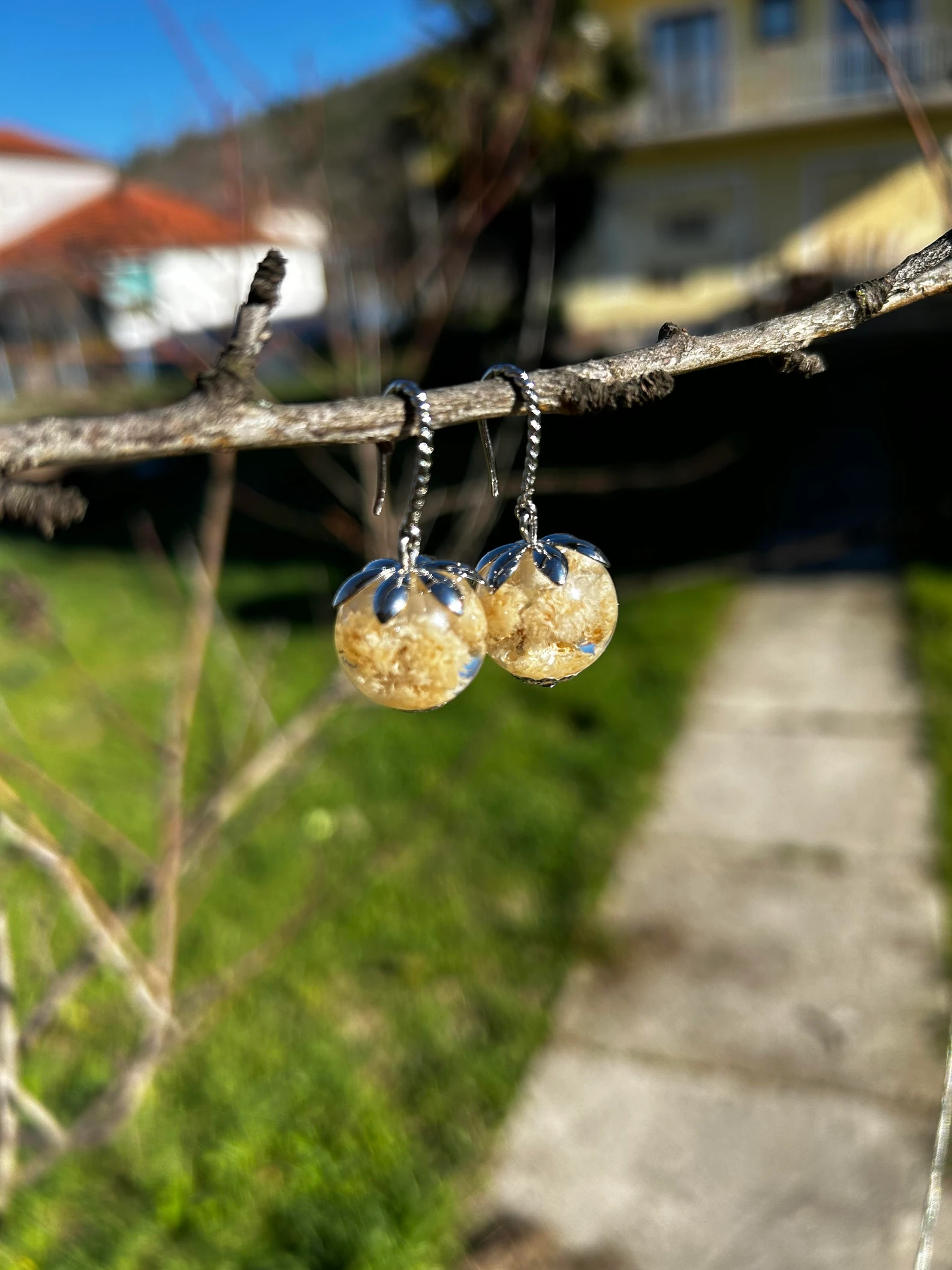 Cvjetne naušnice ,,Gipsofilija''