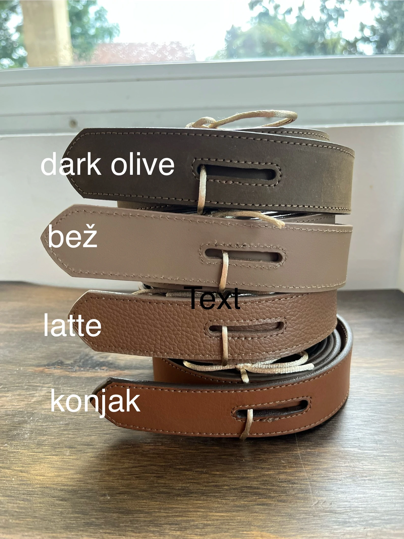 Beemara uski kaiš  na vezanje / wrap belt — slika 6