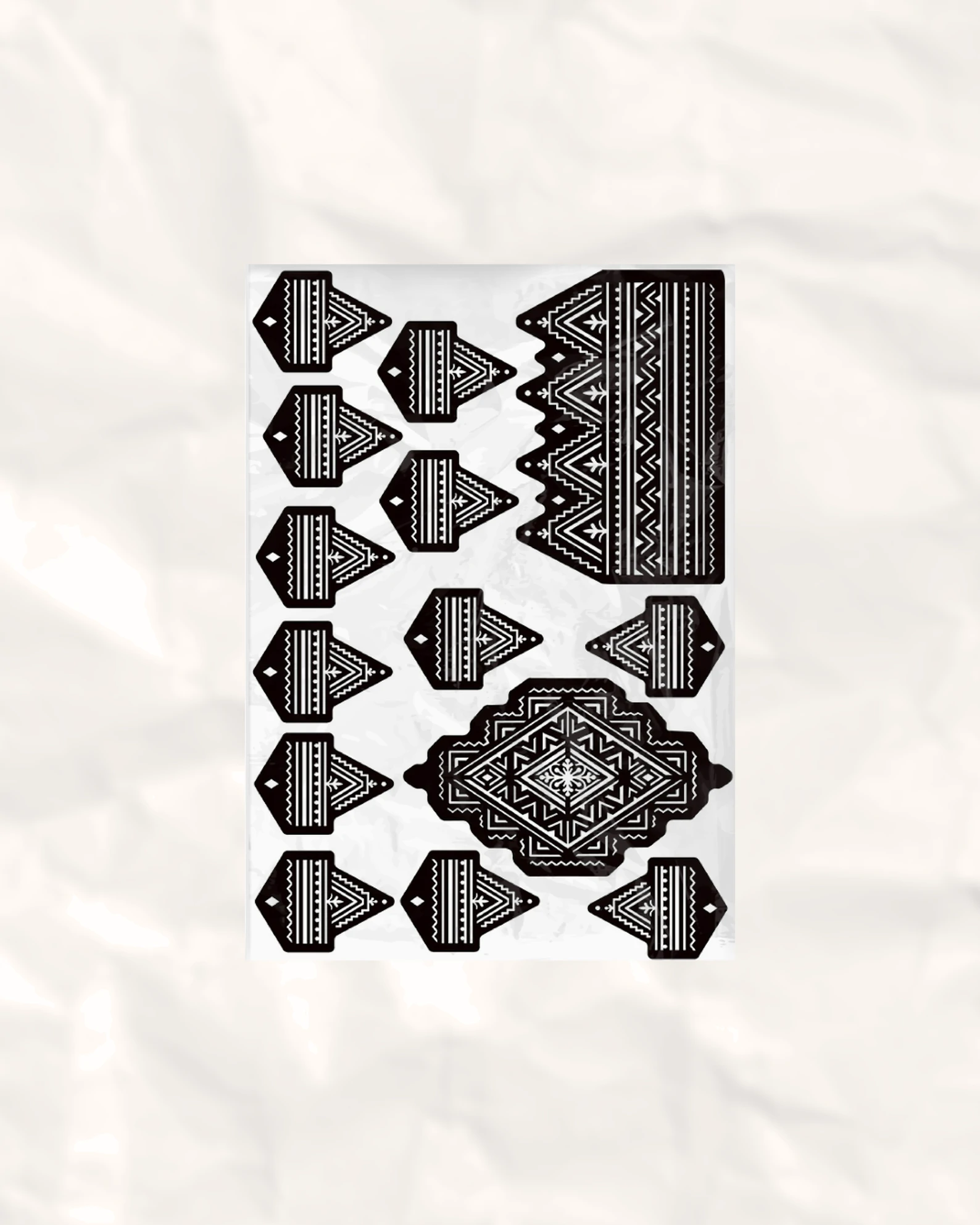 Marokanski Kilim - Šabloni za Kana Tetovaže
