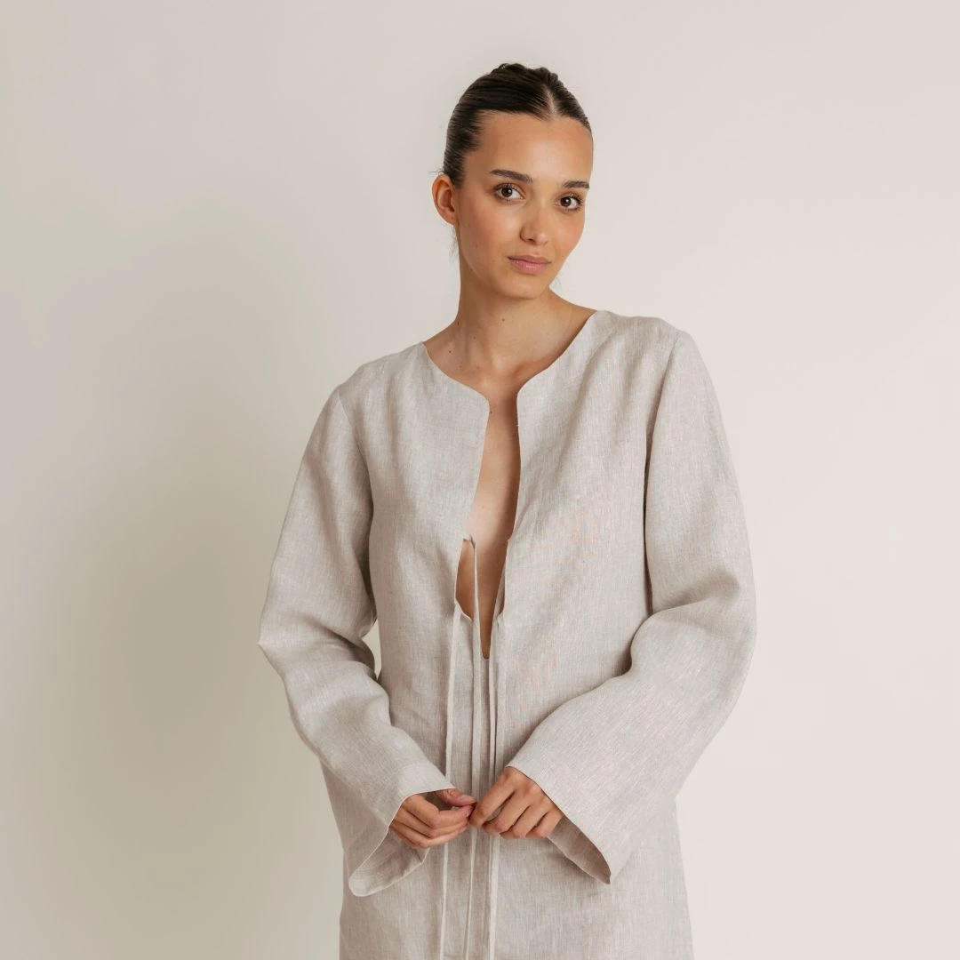 Sailing Linen Beach Dress — slika 9