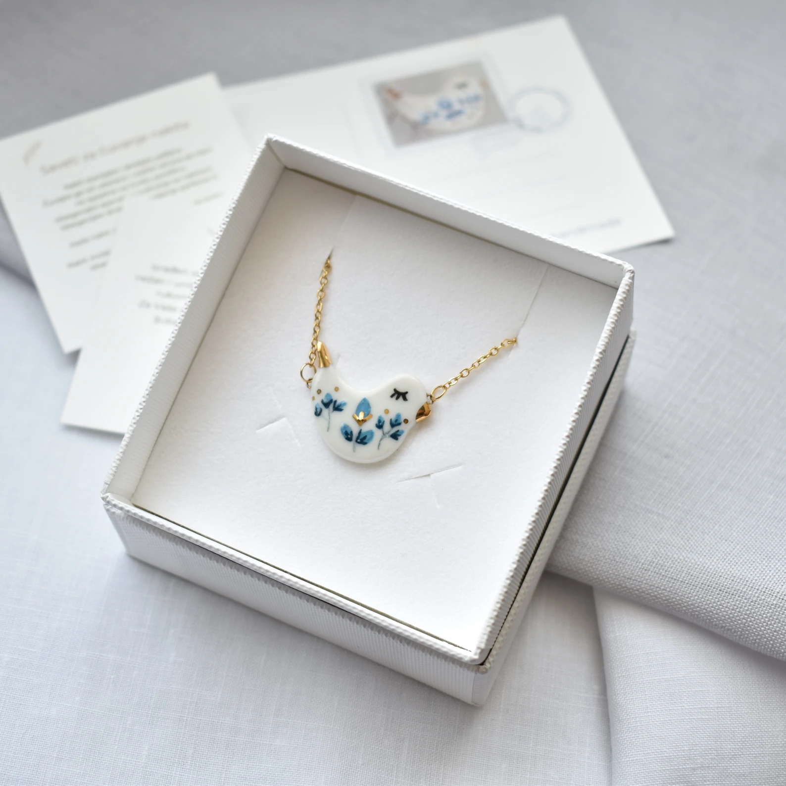 Necklace little bird