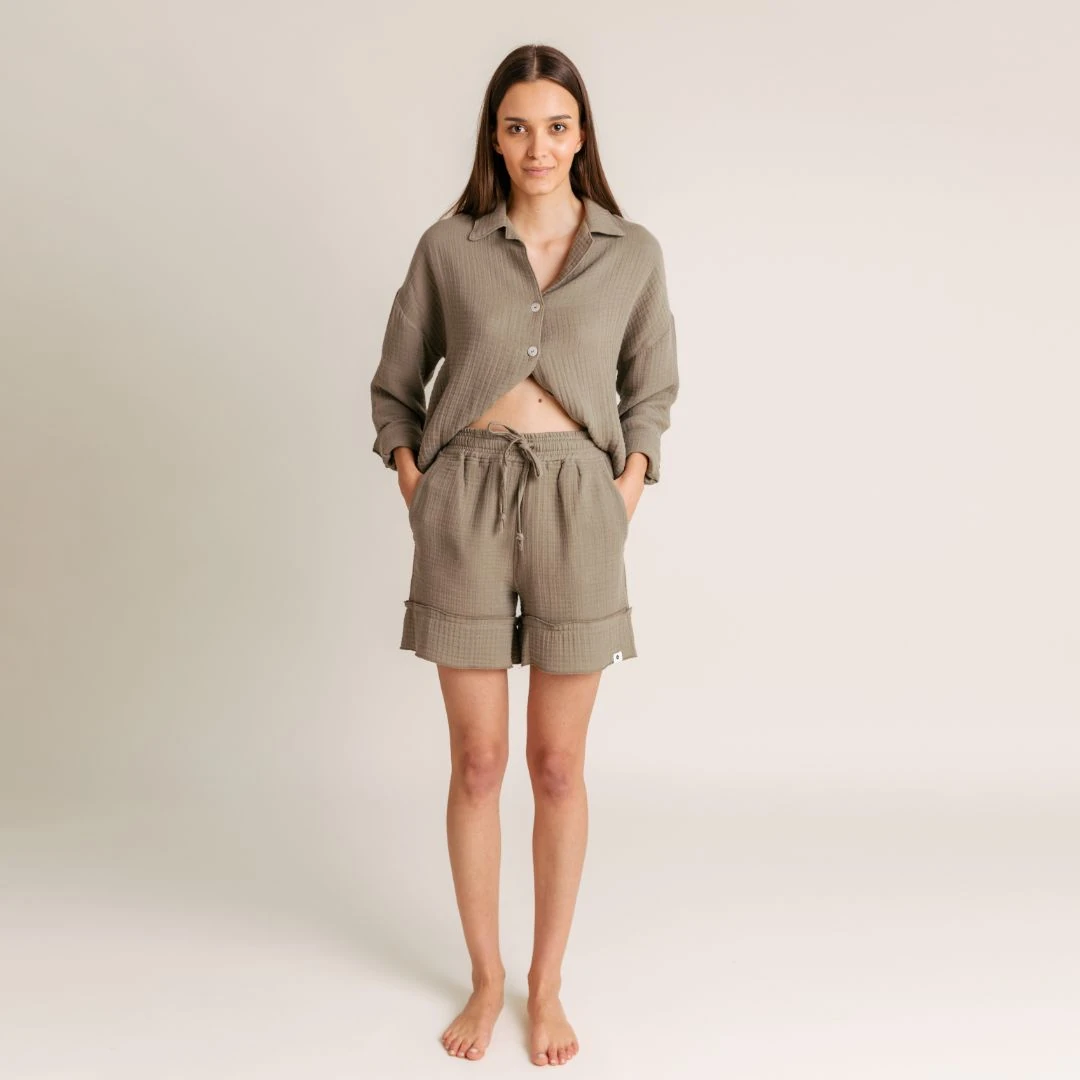 Resort Cotton Shorts — slika 4