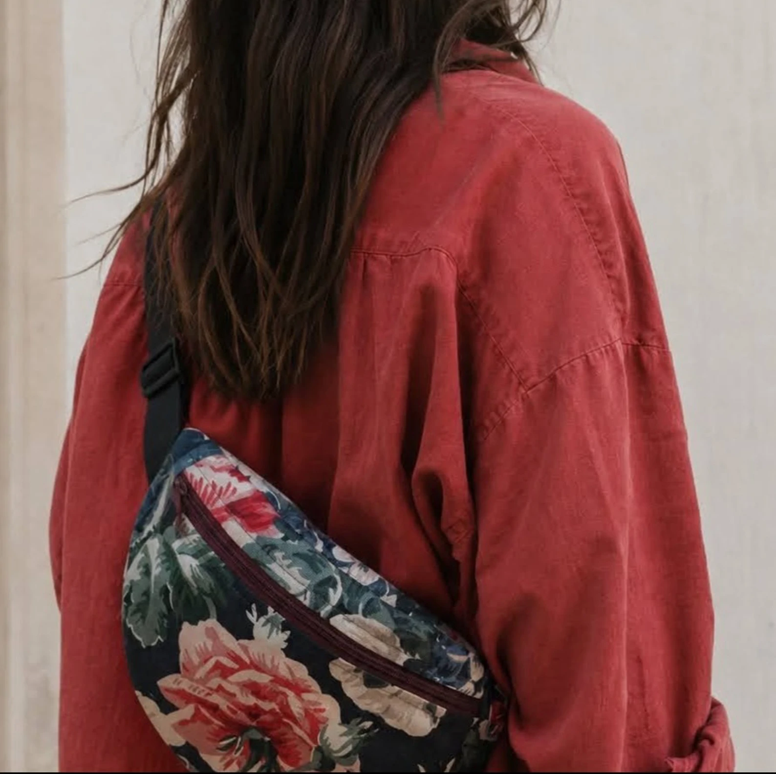 Upcycled hip bag