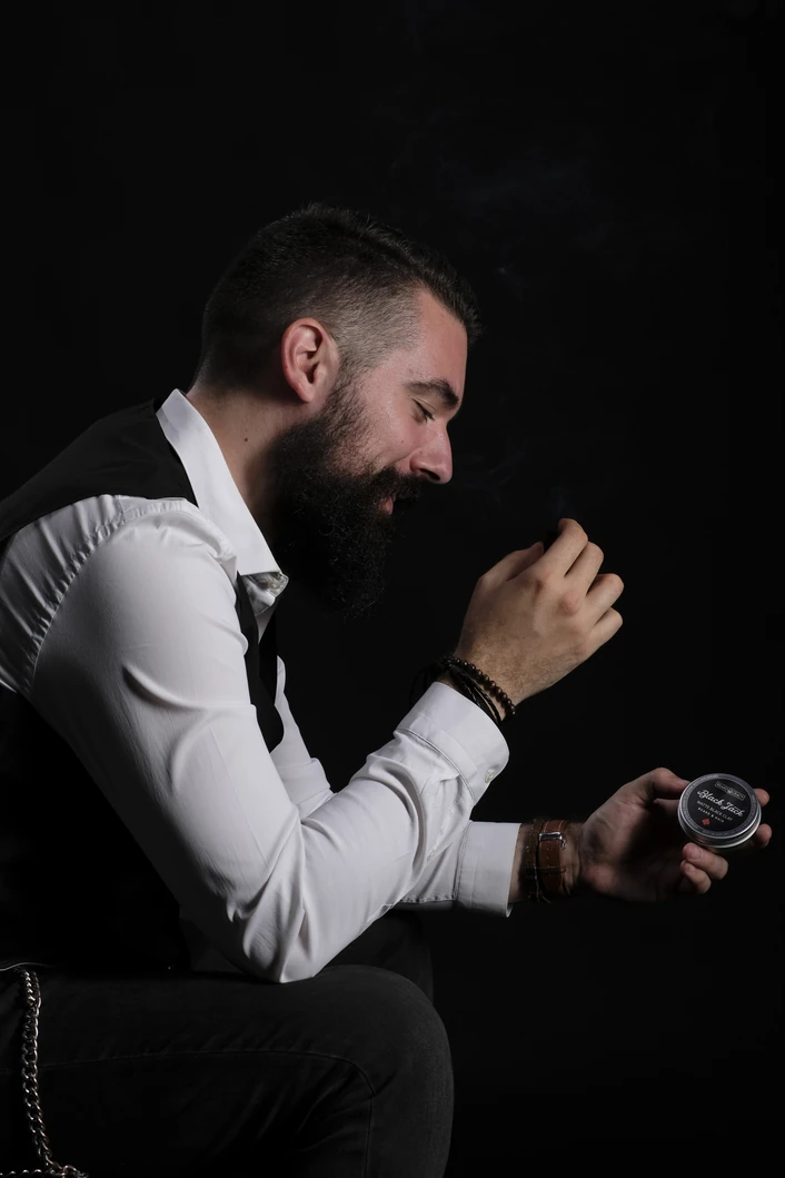 Black Jack crni vosak za bradu i kosu / black beard & hair wax — slika 2
