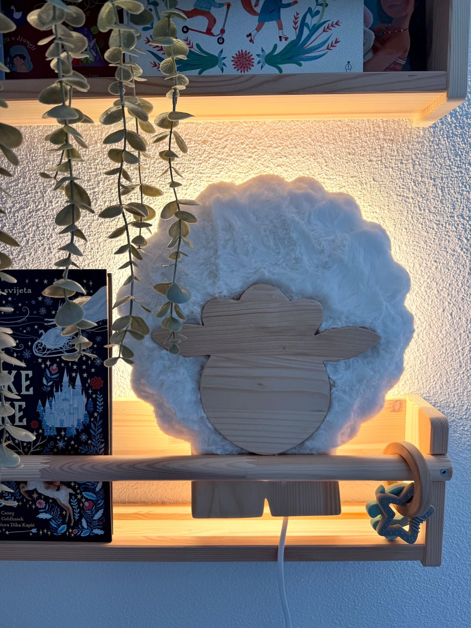 Zidna lampa Šušu_ovčica — slika 4