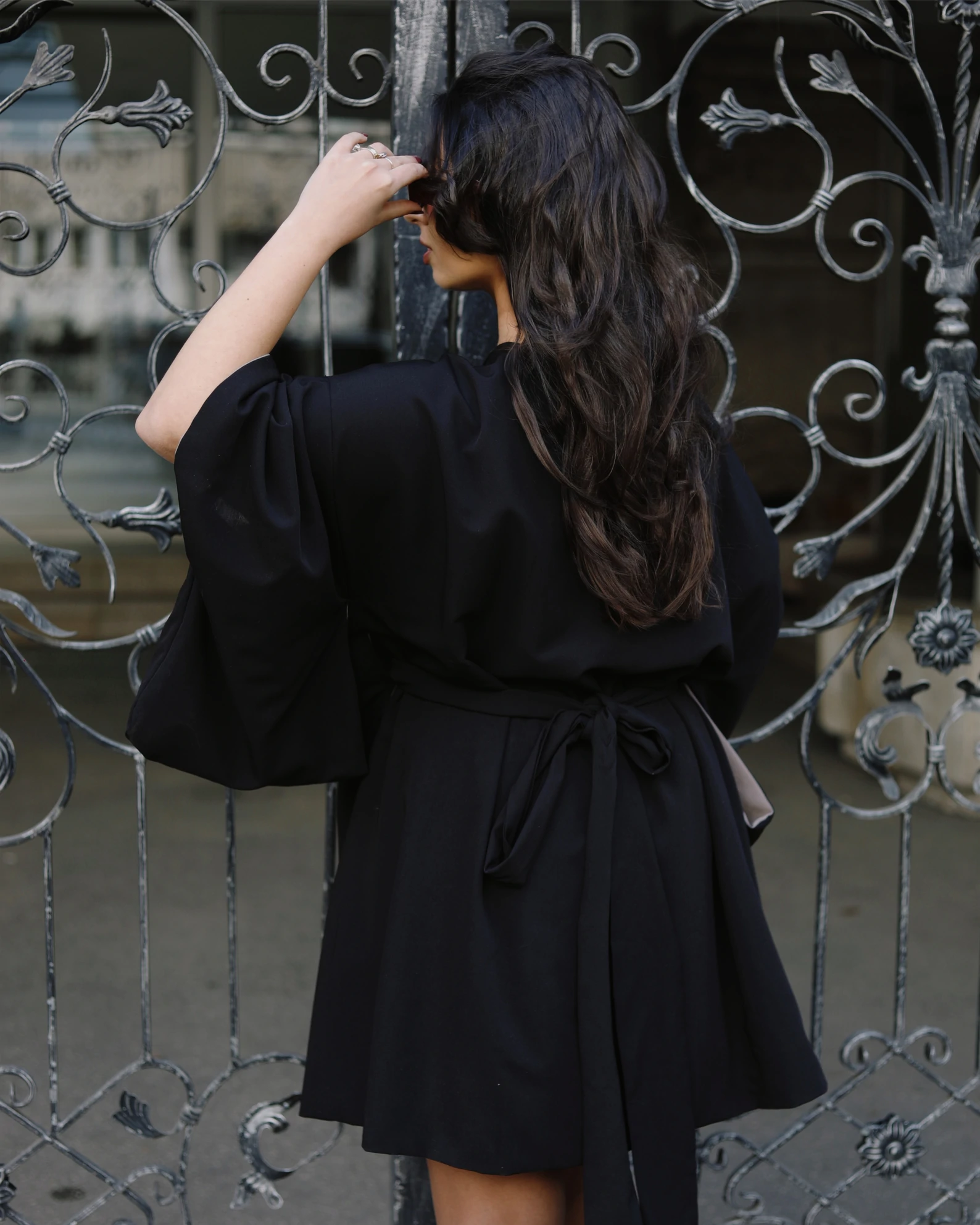 Sakura Noir Invert Haori — slika 3