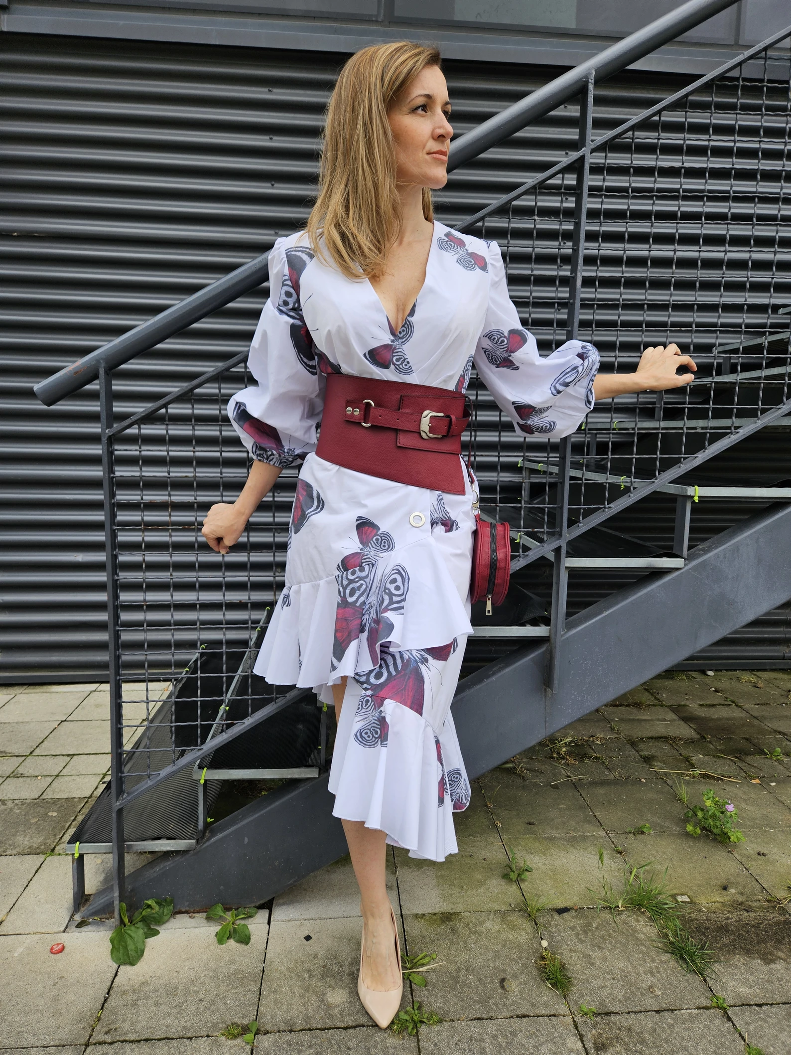 Haljina Bijela Leptir