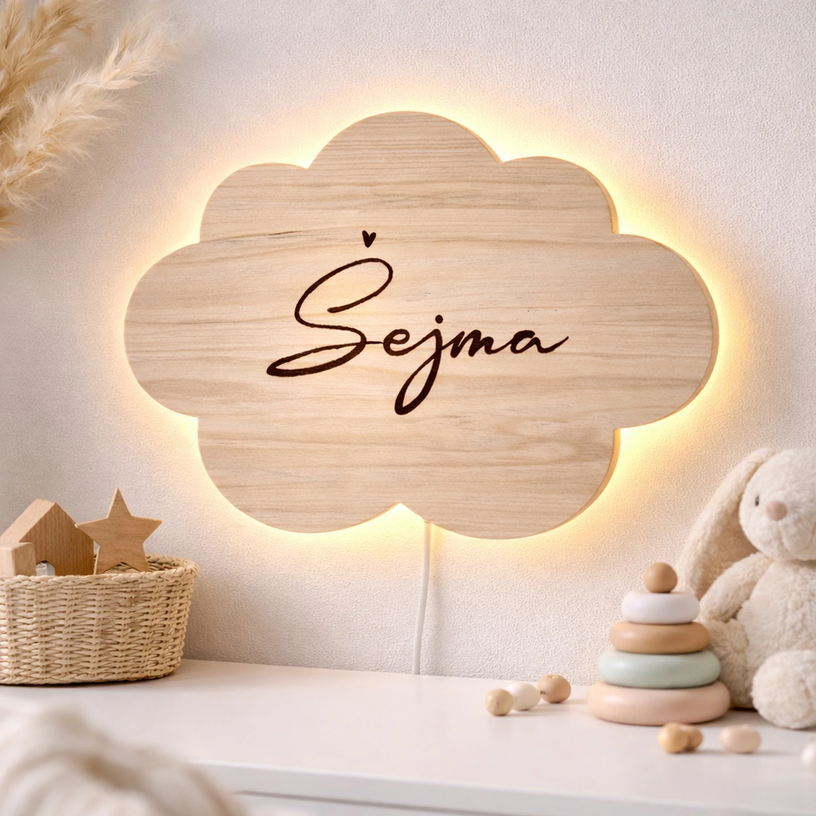 Zidna lampa Šušu_oblak2