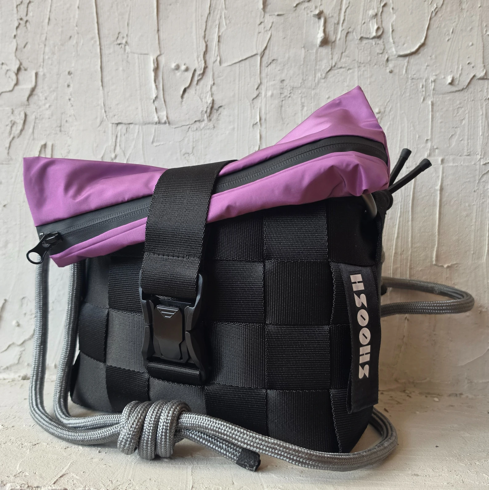 Shoosh torbica Lilac&Grey L