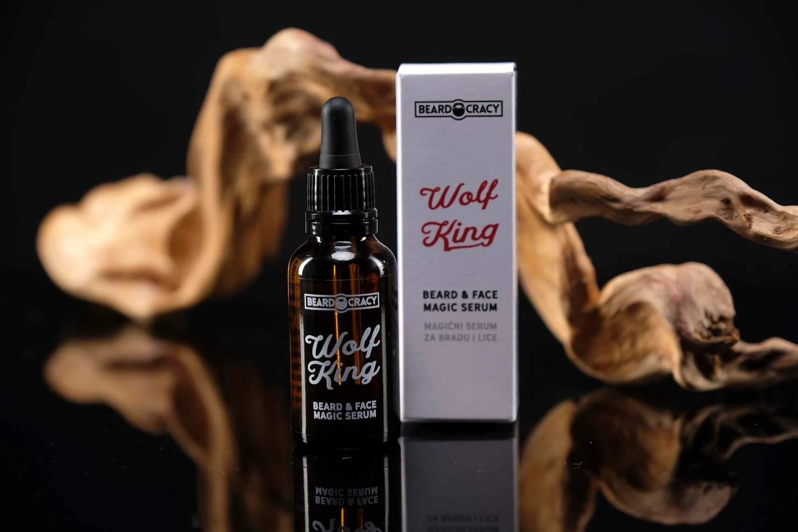 Wolf King magic serum for beard & face