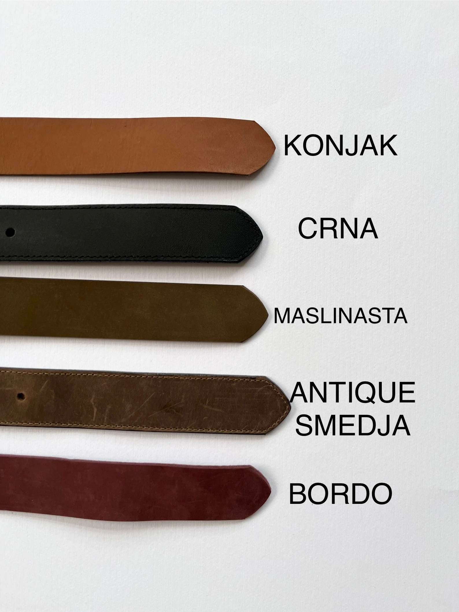 Beemara KAIŠ MUŠKI 3.5 cm/ REMEN /Belt for him — slika 6