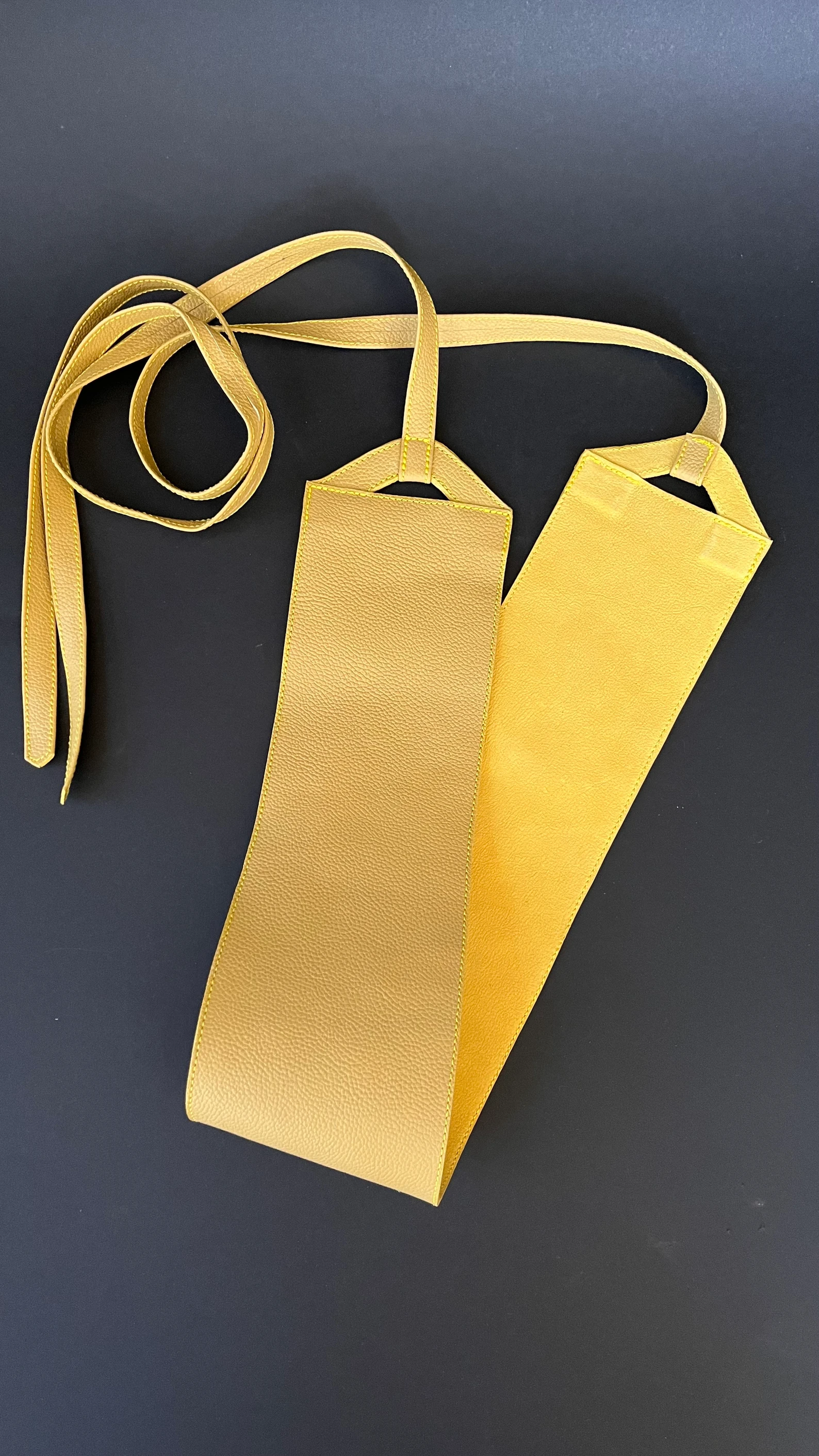 Beemara široki kaiš na vezanje / wrap belt