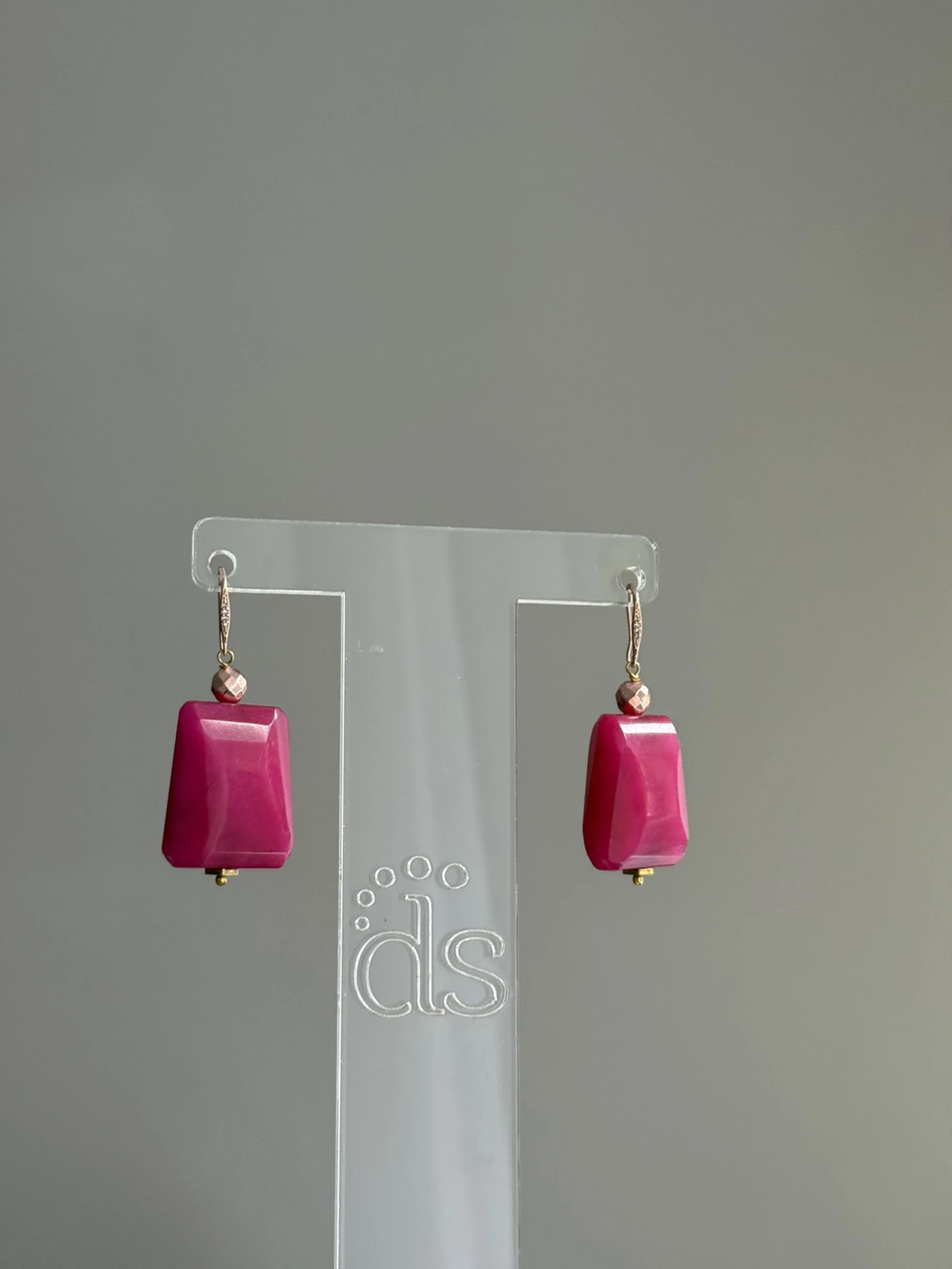 Fuchsia dream naušnice — slika 2
