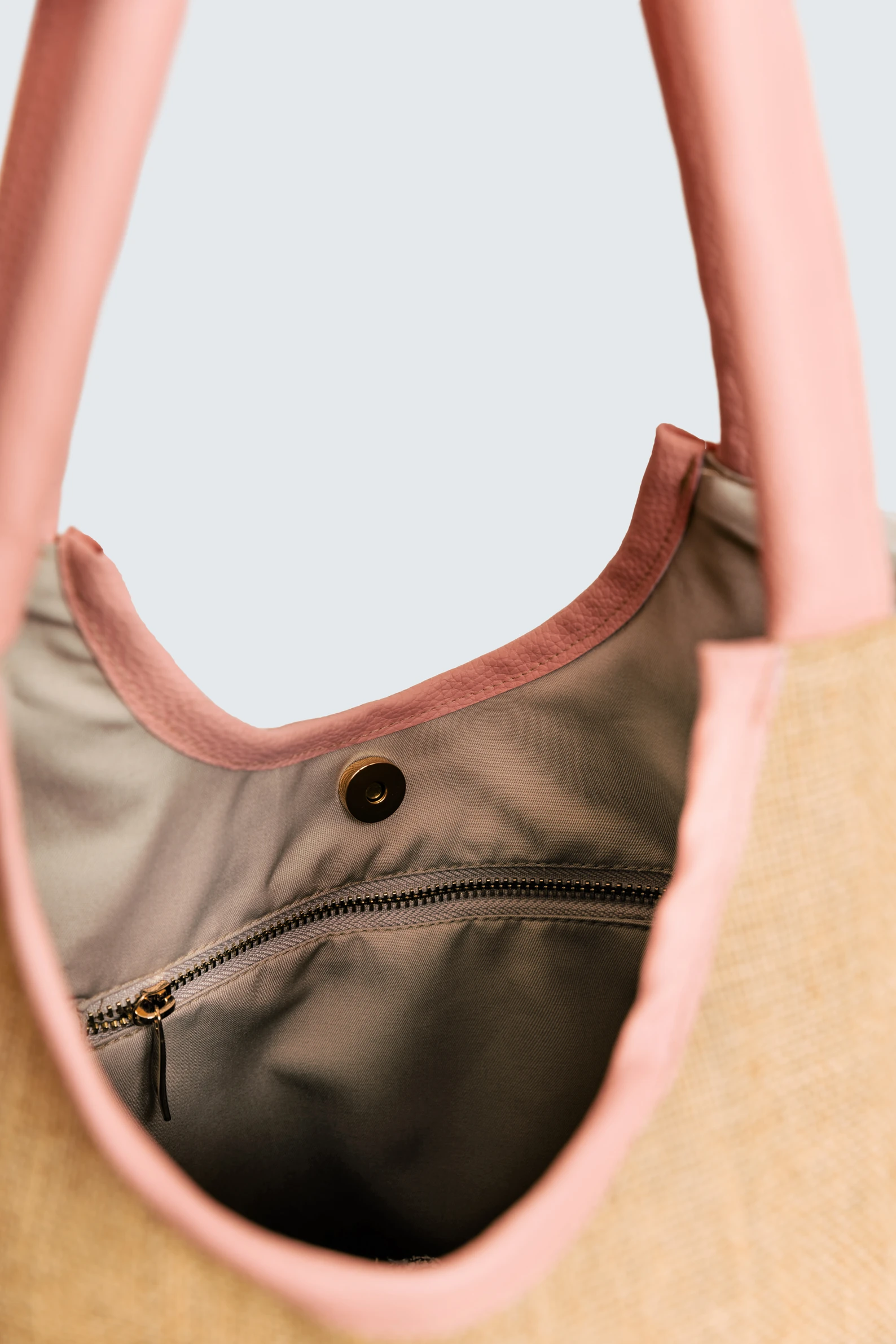 Torba od jute Nora pink — slika 3