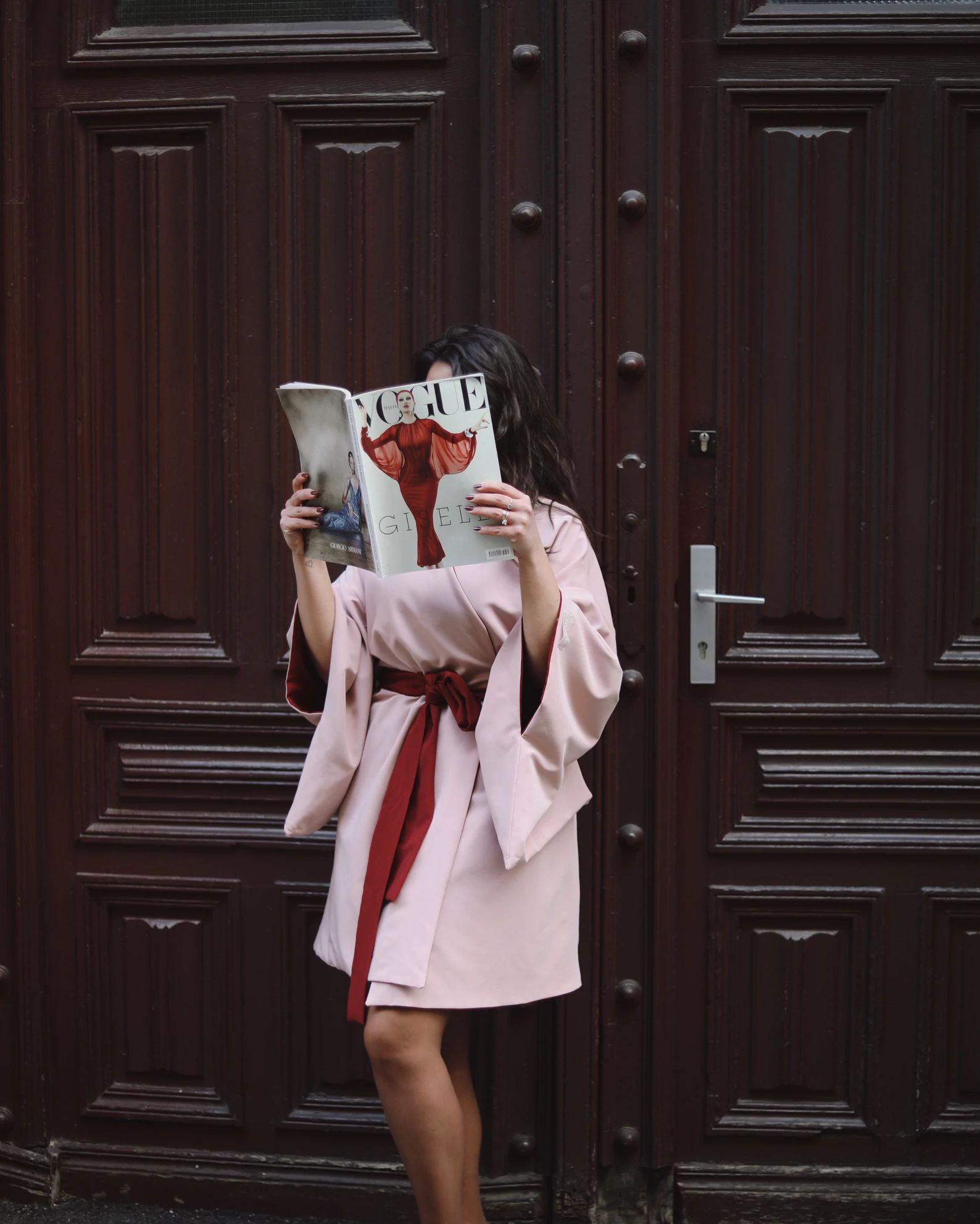 Sakura Invert Haori Dress — slika 5