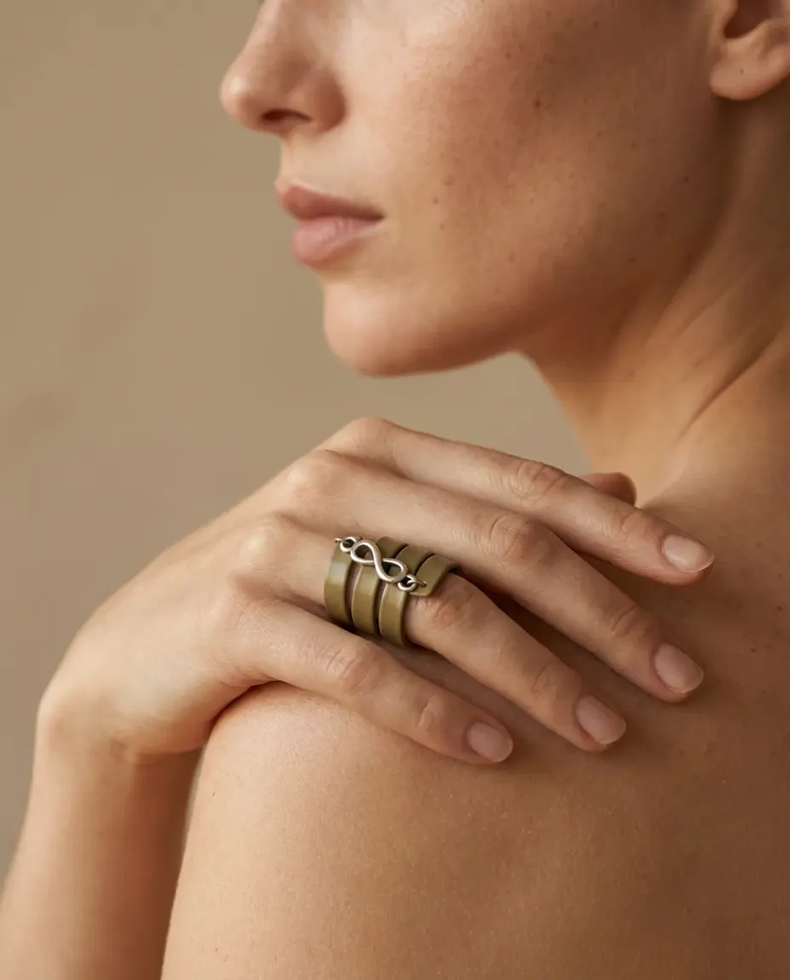 Souls Infinity Spiral Ring