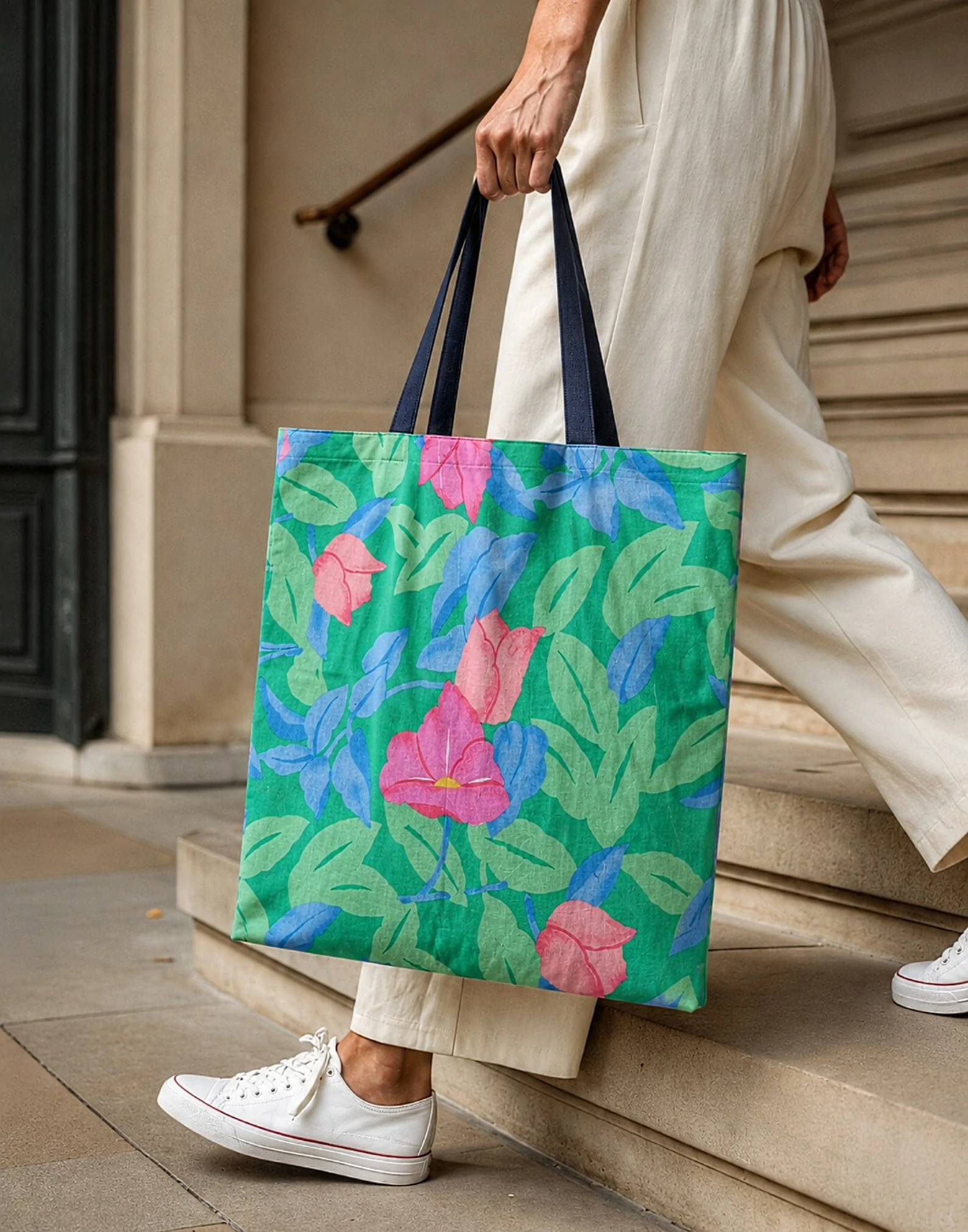 Upcycled tote bag