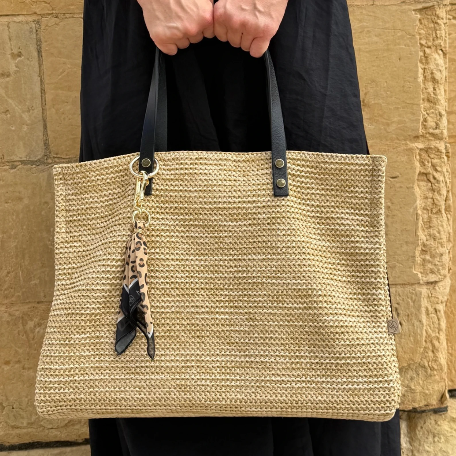 Kala tote bag black