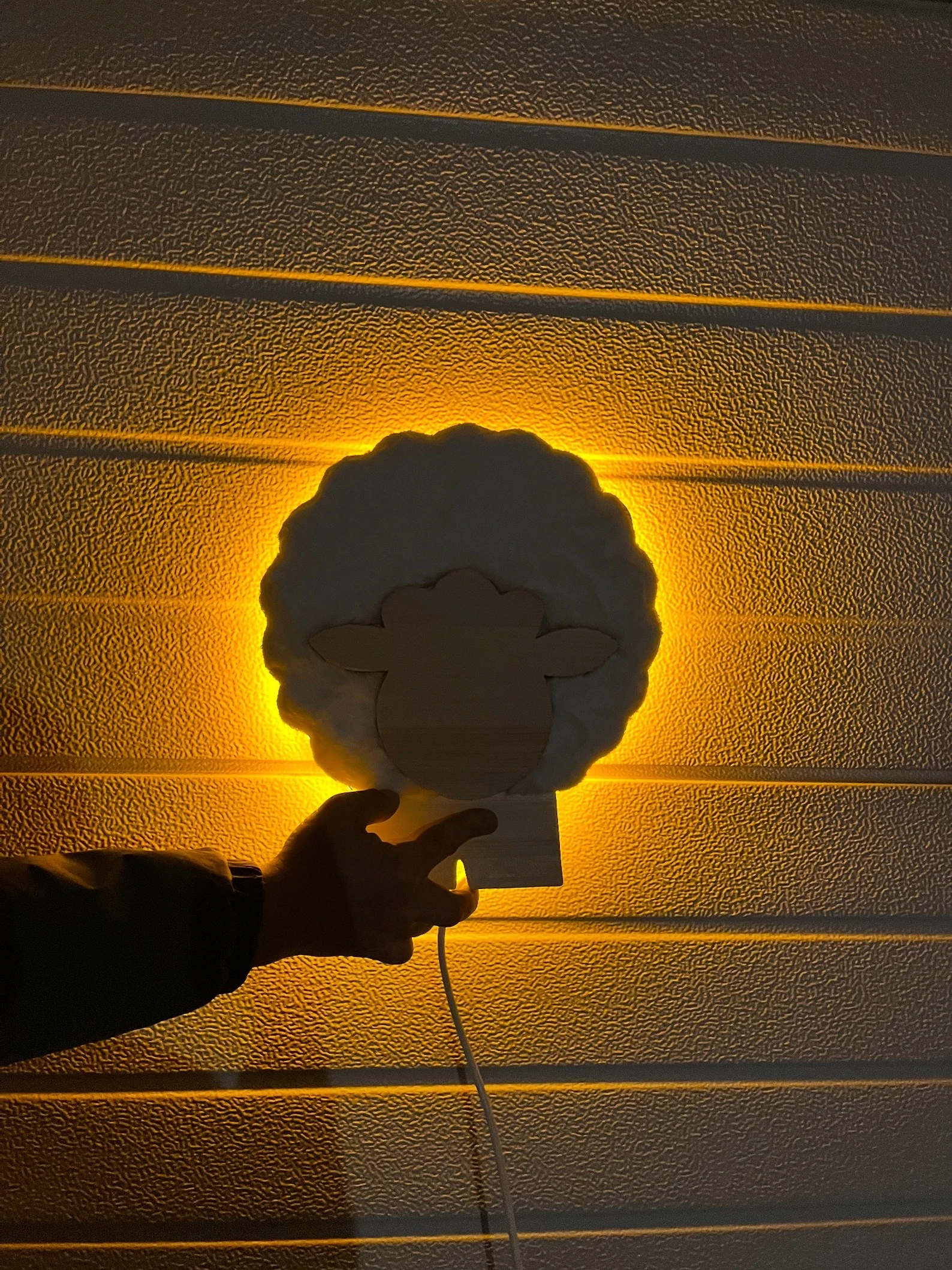 Zidna lampa Šušu_ovčica — slika 3
