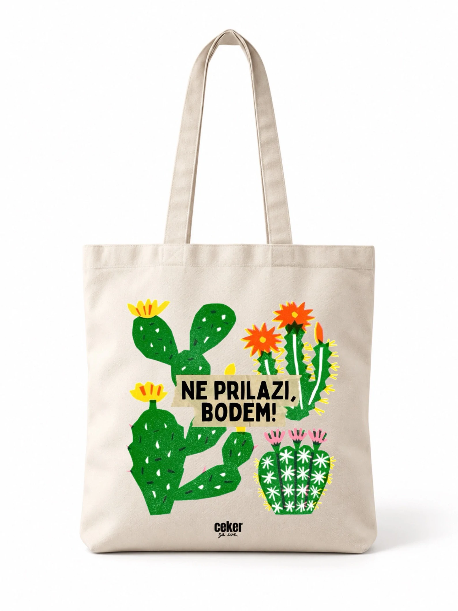 Ne prilazi, bodem! • natur bež ceker