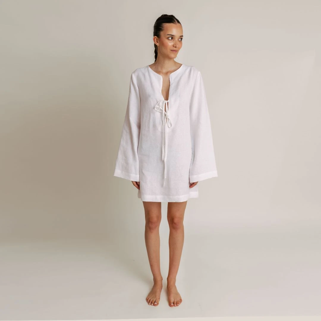 Sailing Linen Beach Dress — slika 2