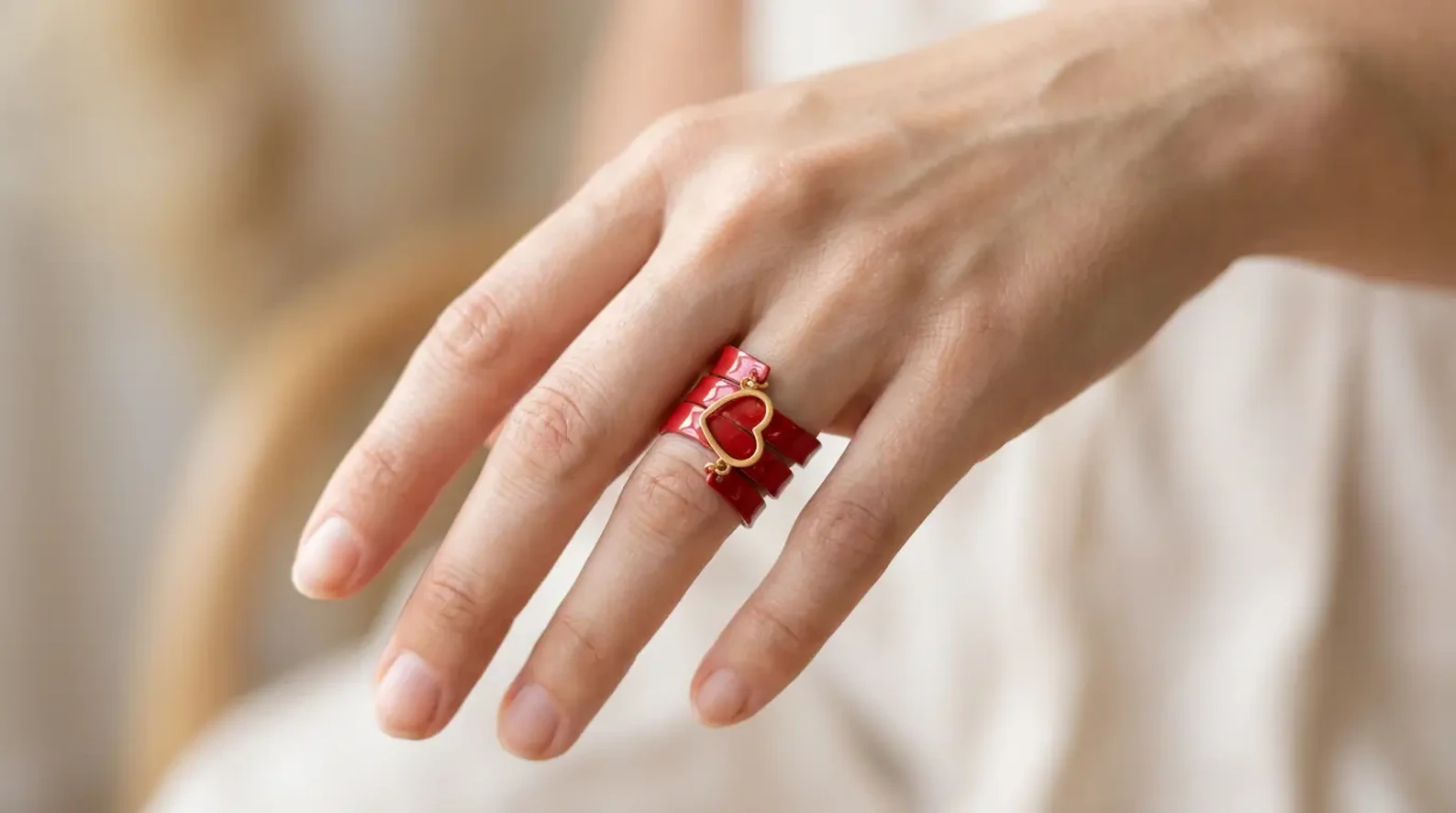 Souls Heart Pendant Ring — slika 2