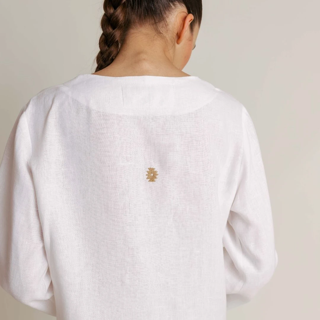 Sailing Linen Beach Dress — slika 3