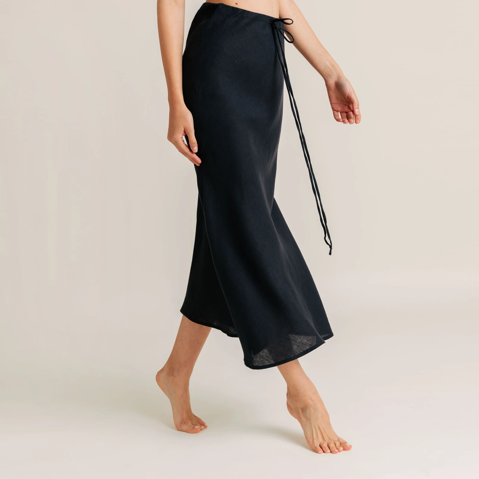 Riva Linen Slip Skirt