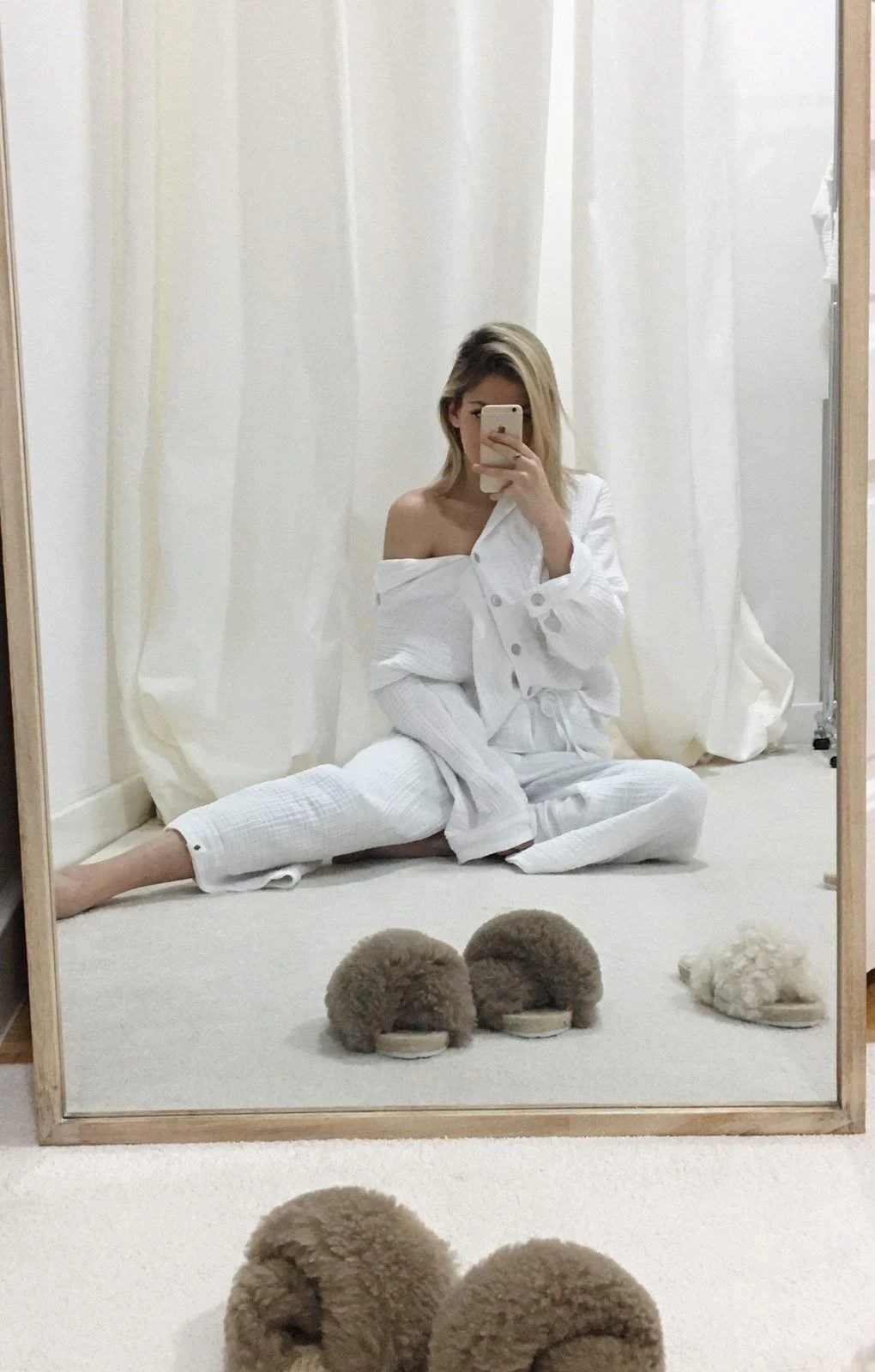 Teddy Sheepskin Slippers — slika 2