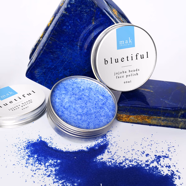 Bluetiful - nježni piling za lice s perlicama jojobinog voska