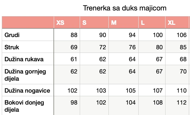 PAVONE trenerka ”Bestseller”/DIAGONAL — slika 3