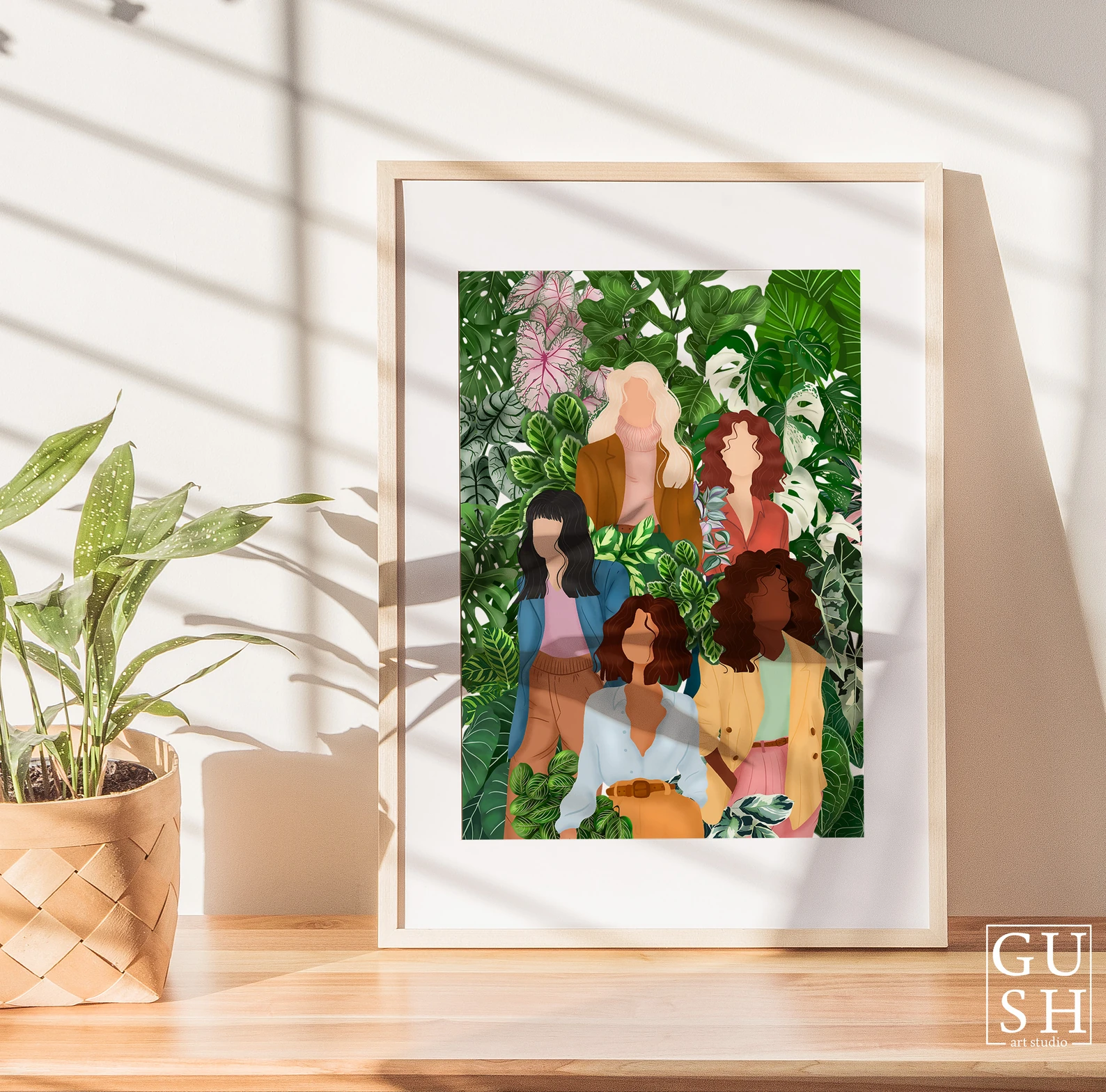 Digitalna ilustracija inspirirana prirodom — slika 6