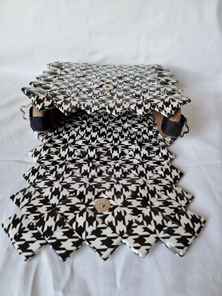 Pepito torba kombinacija papir i drvo /Pepito  bag from paper and wood — slika 5