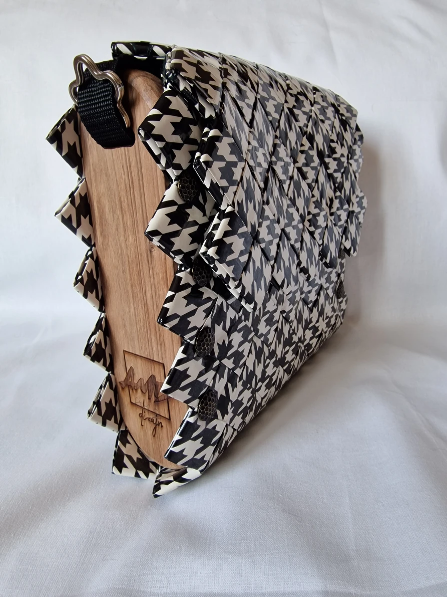 Pepito torba kombinacija papir i drvo /Pepito  bag from paper and wood — slika 8
