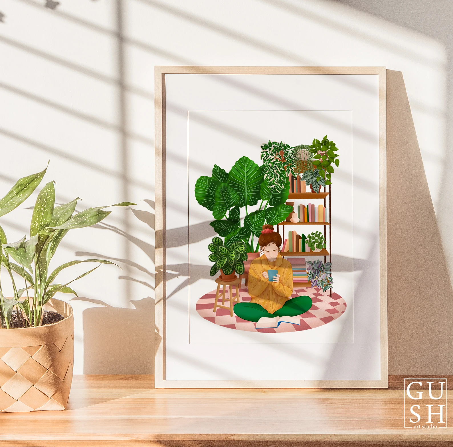 Digitalna ilustracija inspirirana prirodom — slika 6
