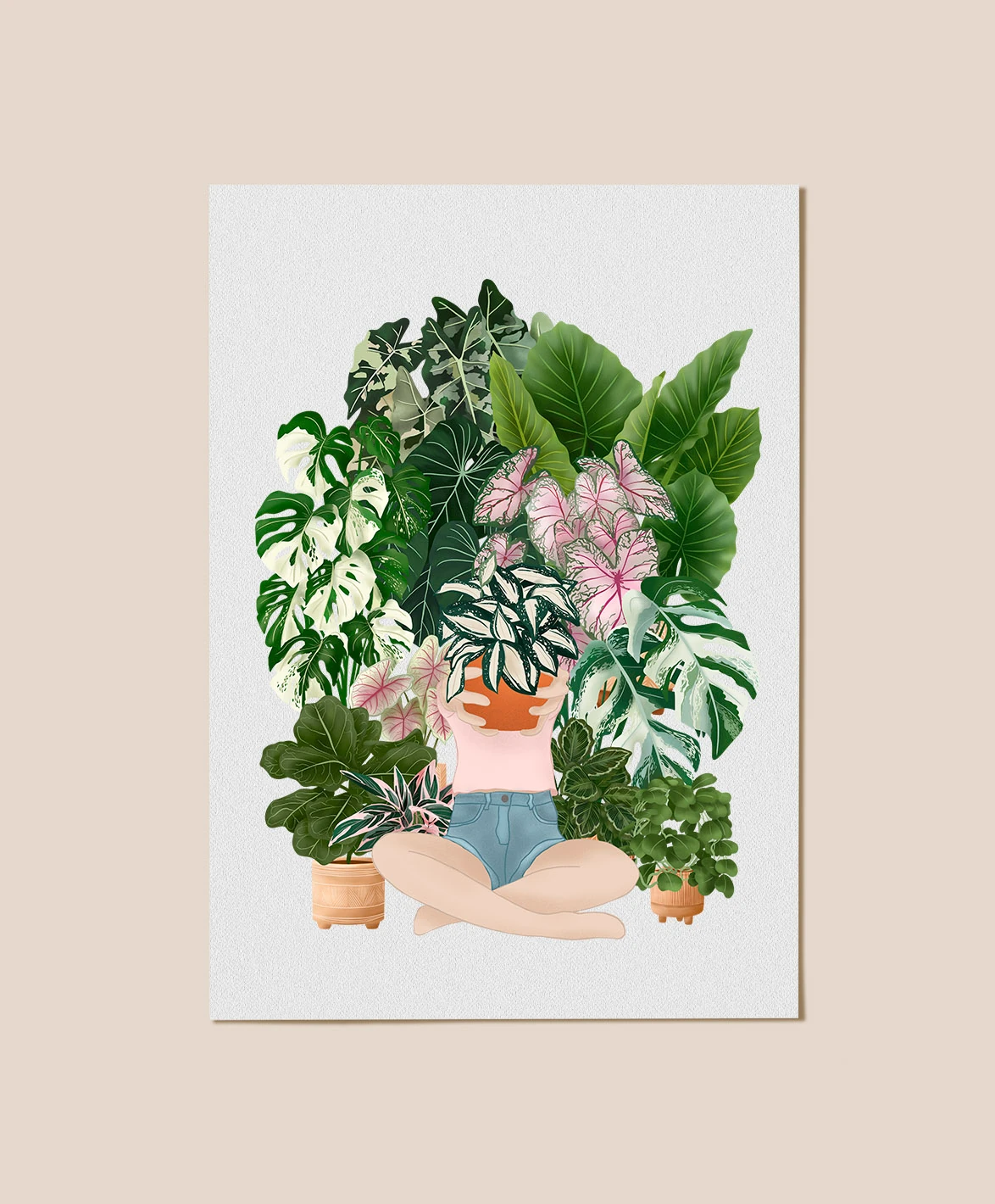 Digitalna ilustracija inspirirana prirodom — slika 6
