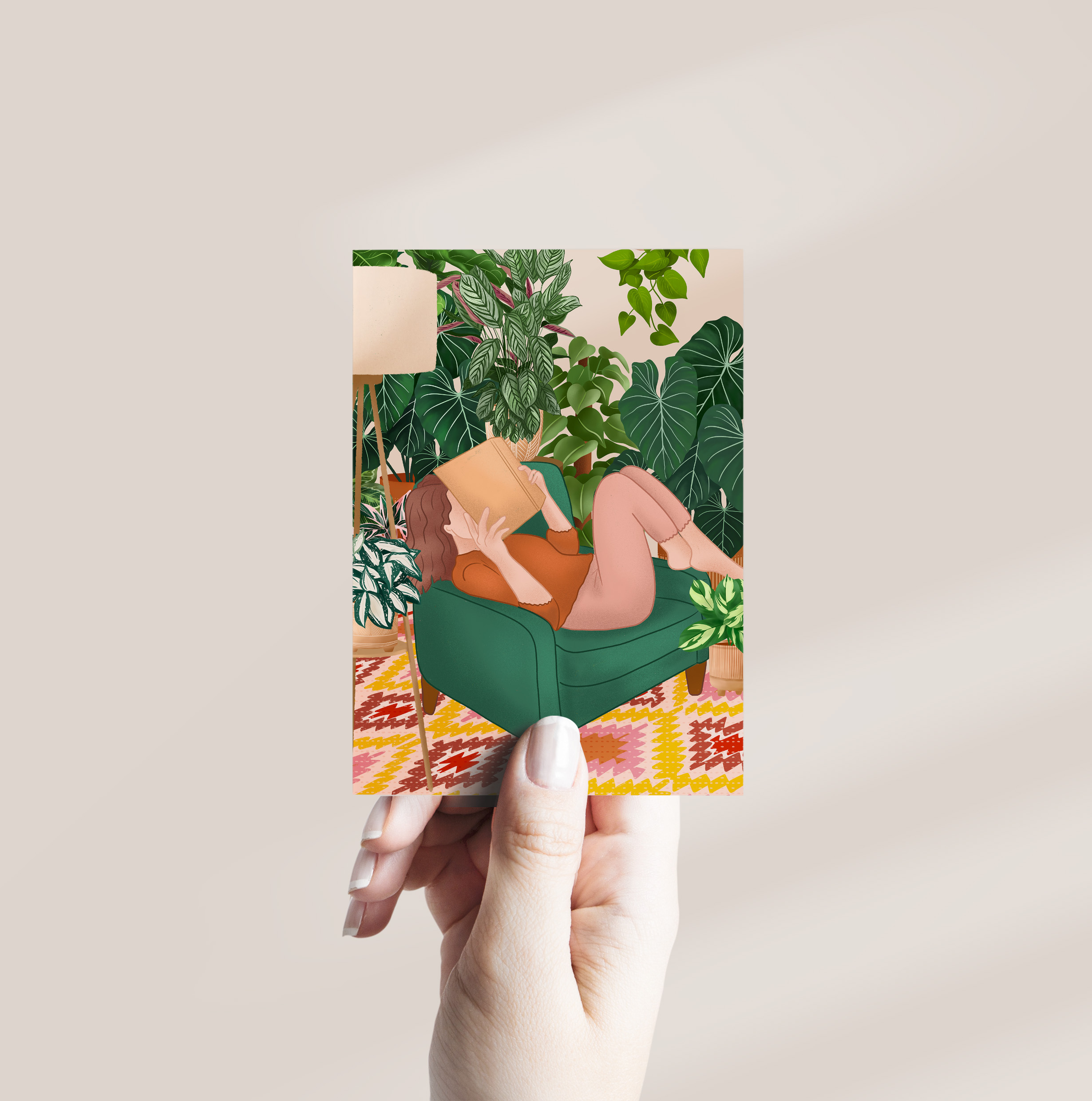 Digitalna ilustracija inspirirana prirodom
