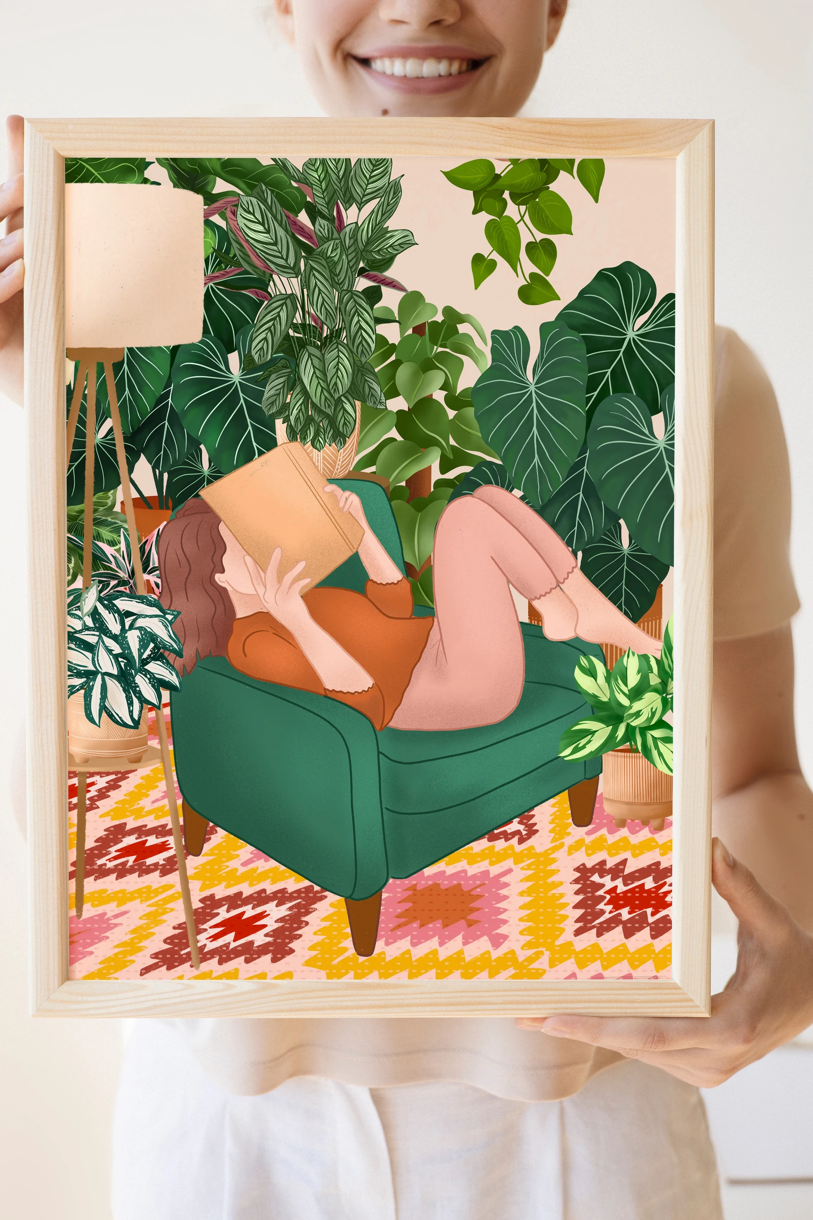 Digitalna ilustracija inspirirana prirodom — slika 4