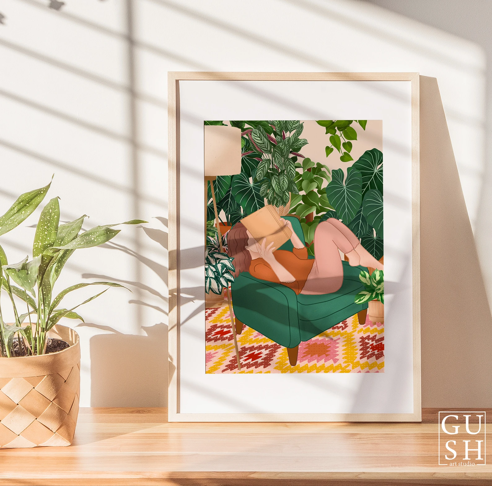 Digitalna ilustracija inspirirana prirodom — slika 6