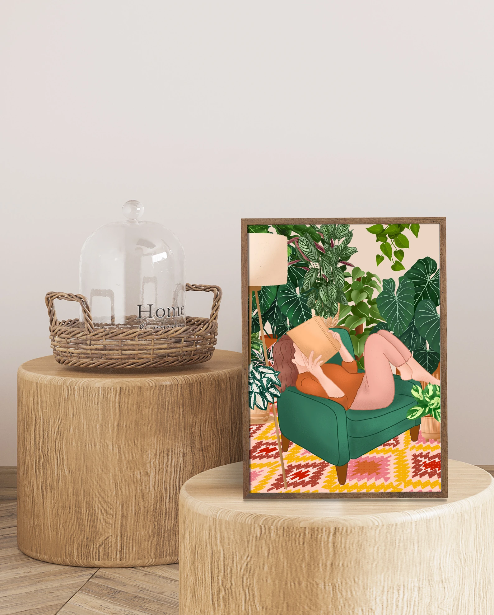 Digitalna ilustracija inspirirana prirodom — slika 7